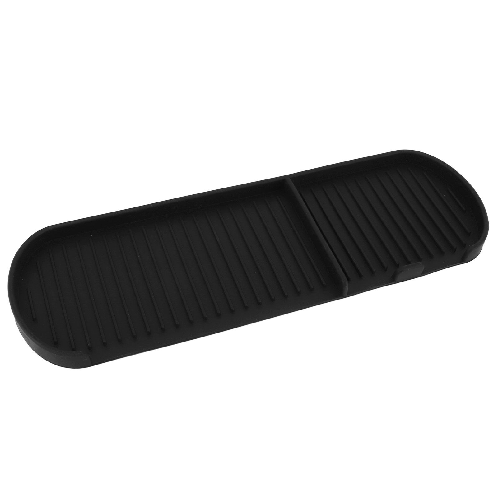 Counter Silicone Drainage Tray Food Grade Skid Resistance Frosted Bottom view 7