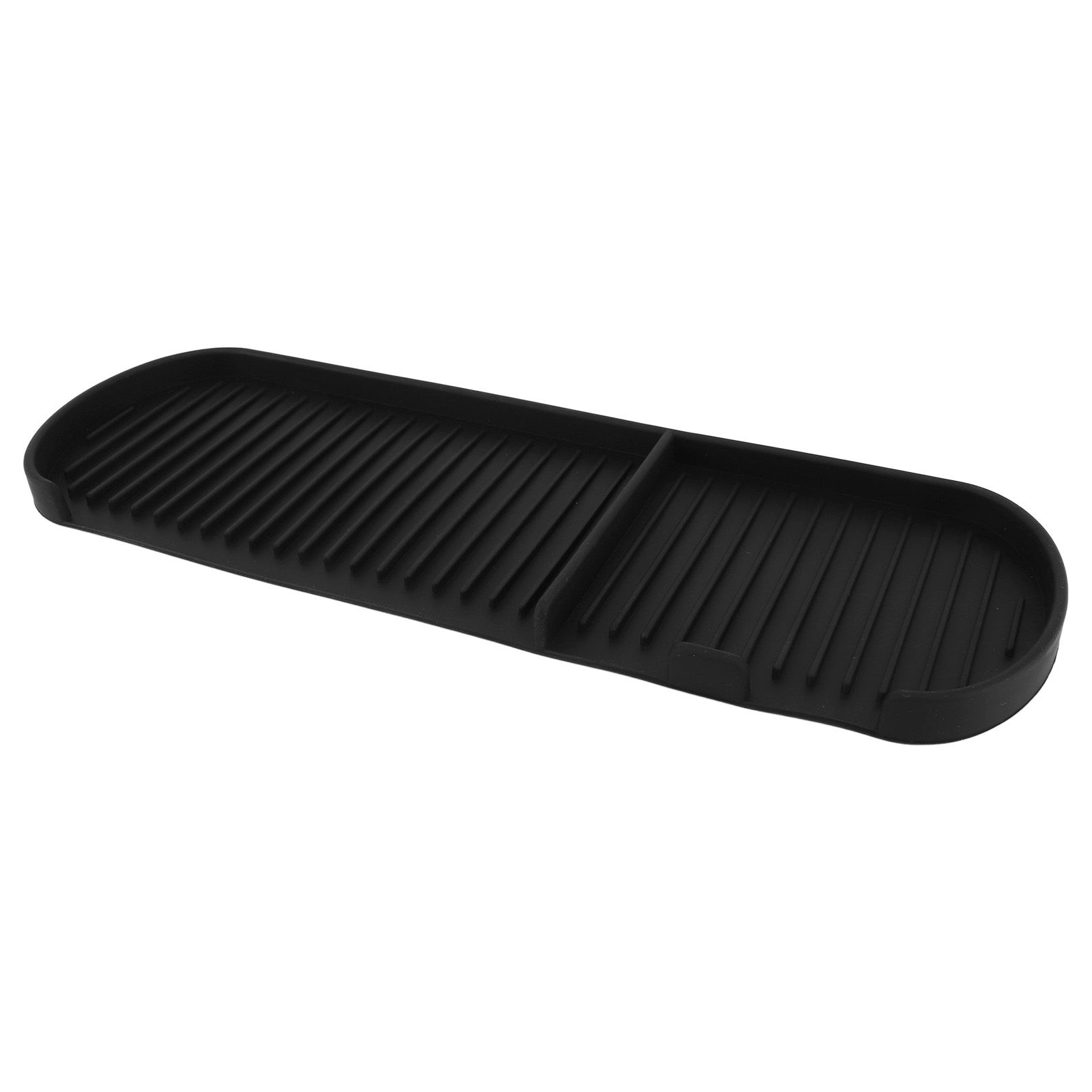 Counter Silicone Drainage Tray Food Grade Skid Resistance Frosted Bottom view 8