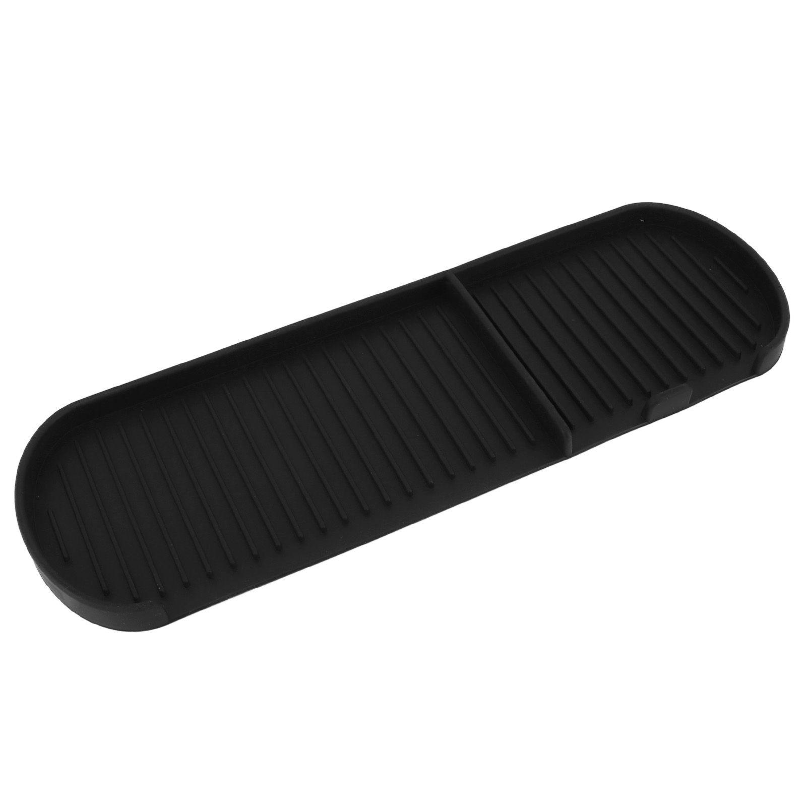 Counter Silicone Drainage Tray Food Grade Skid Resistance Frosted Bottom view 9