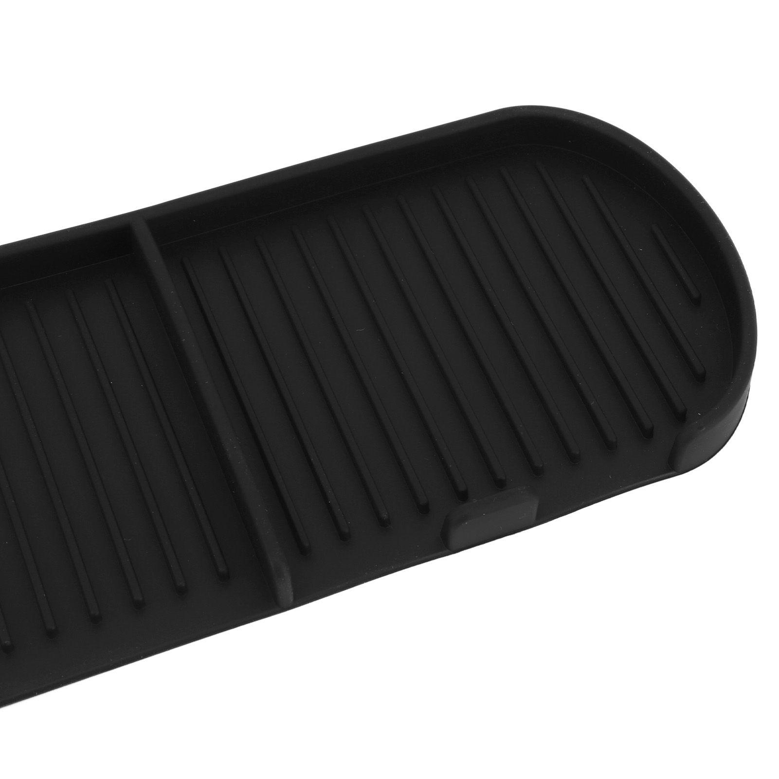 Counter Silicone Drainage Tray Food Grade Skid Resistance Frosted Bottom view 15