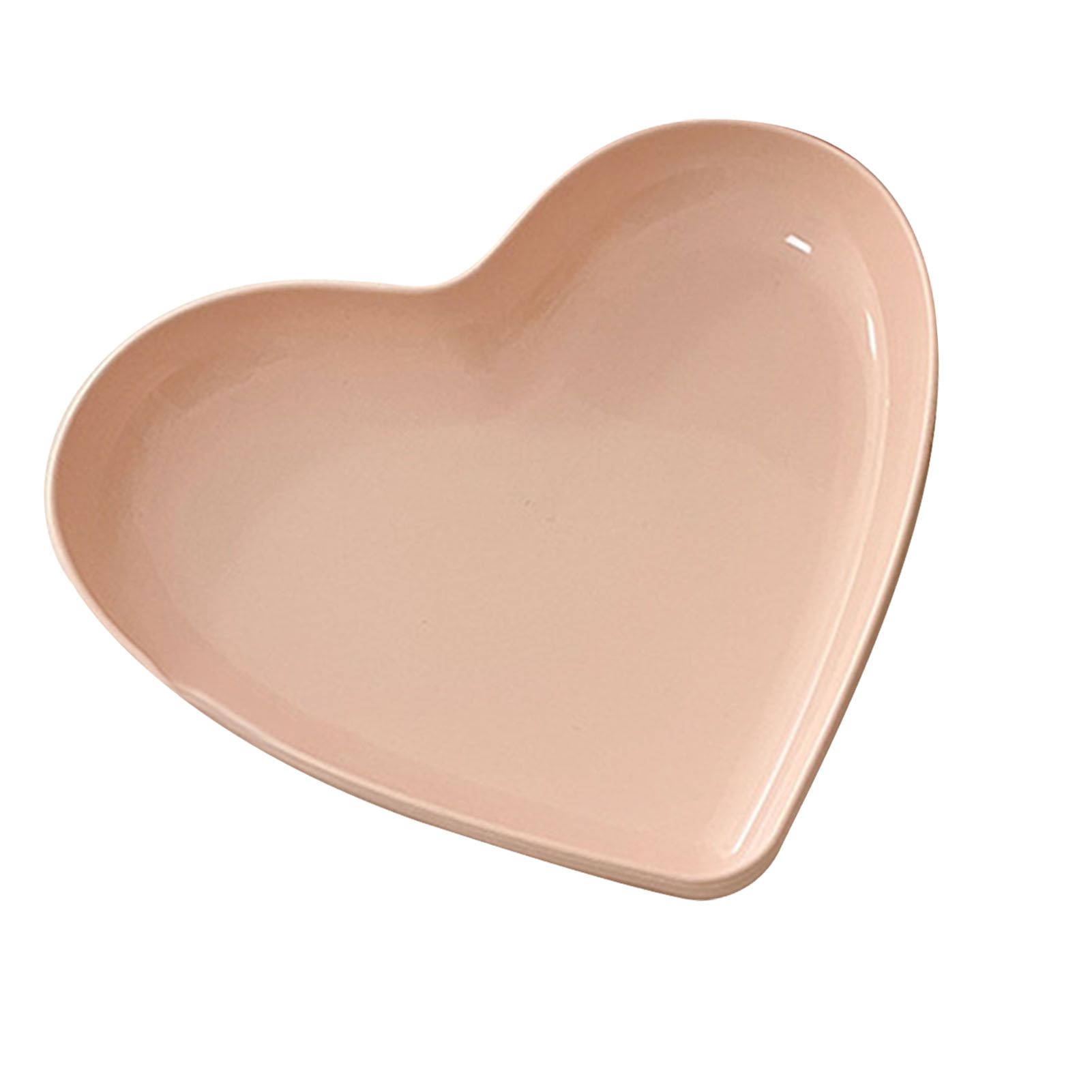 Serving Platter Heart Shape Dinner Plate Plastic Easy to Clean Versatile view 4