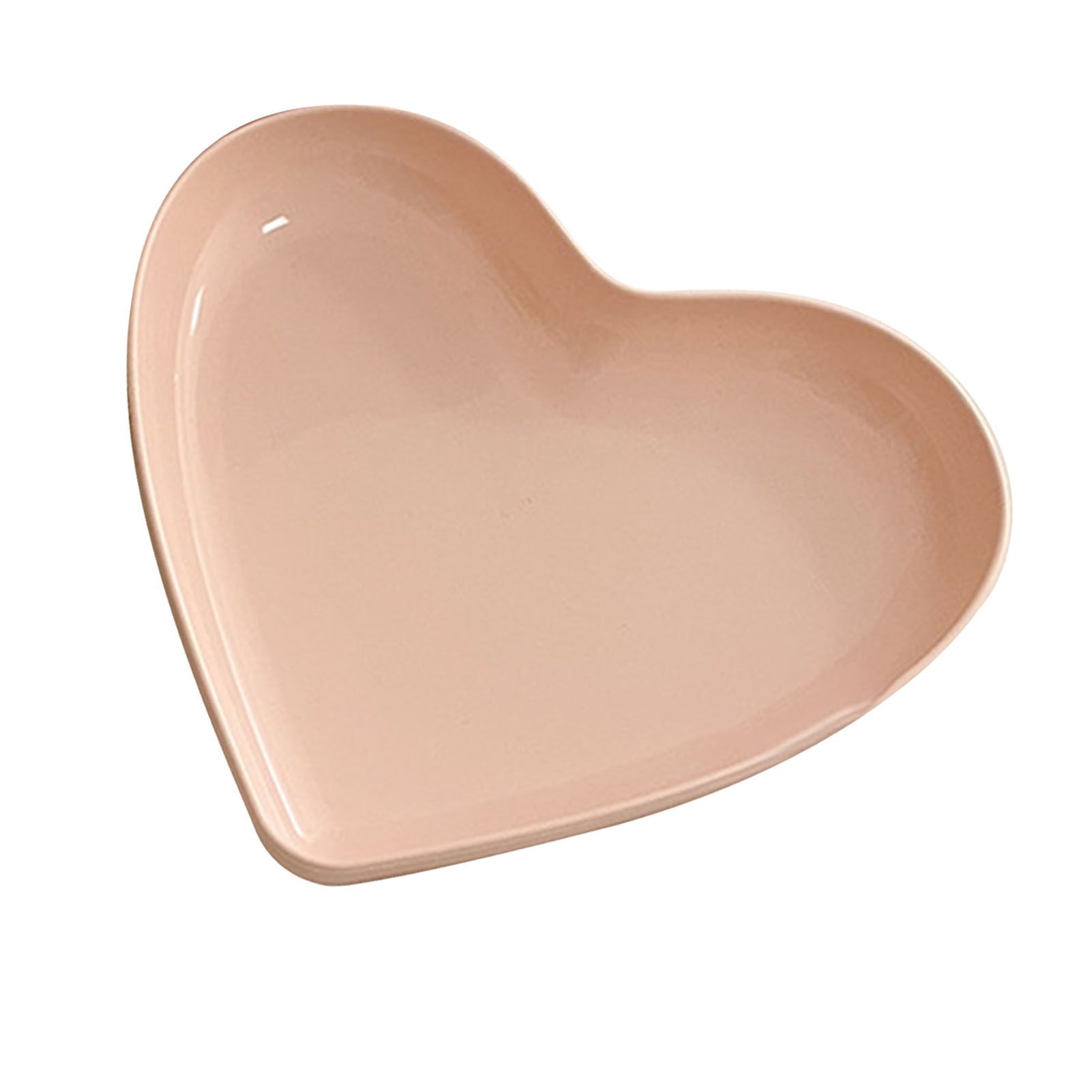 Serving Platter Heart Shape Dinner Plate Plastic Easy to Clean Versatile view 5