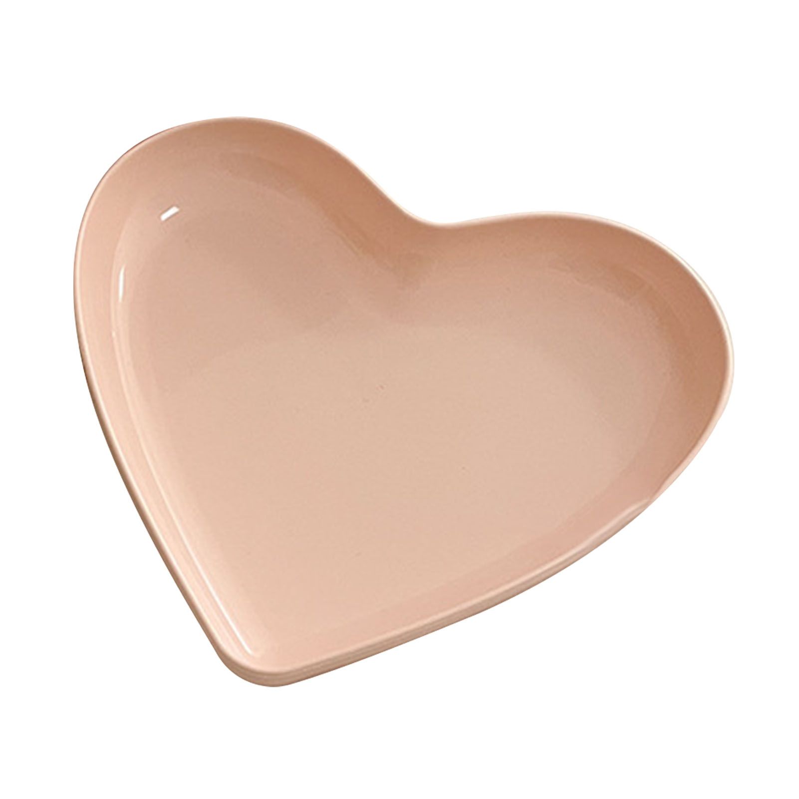 Serving Platter Heart Shape Dinner Plate Plastic Easy to Clean Versatile view 6