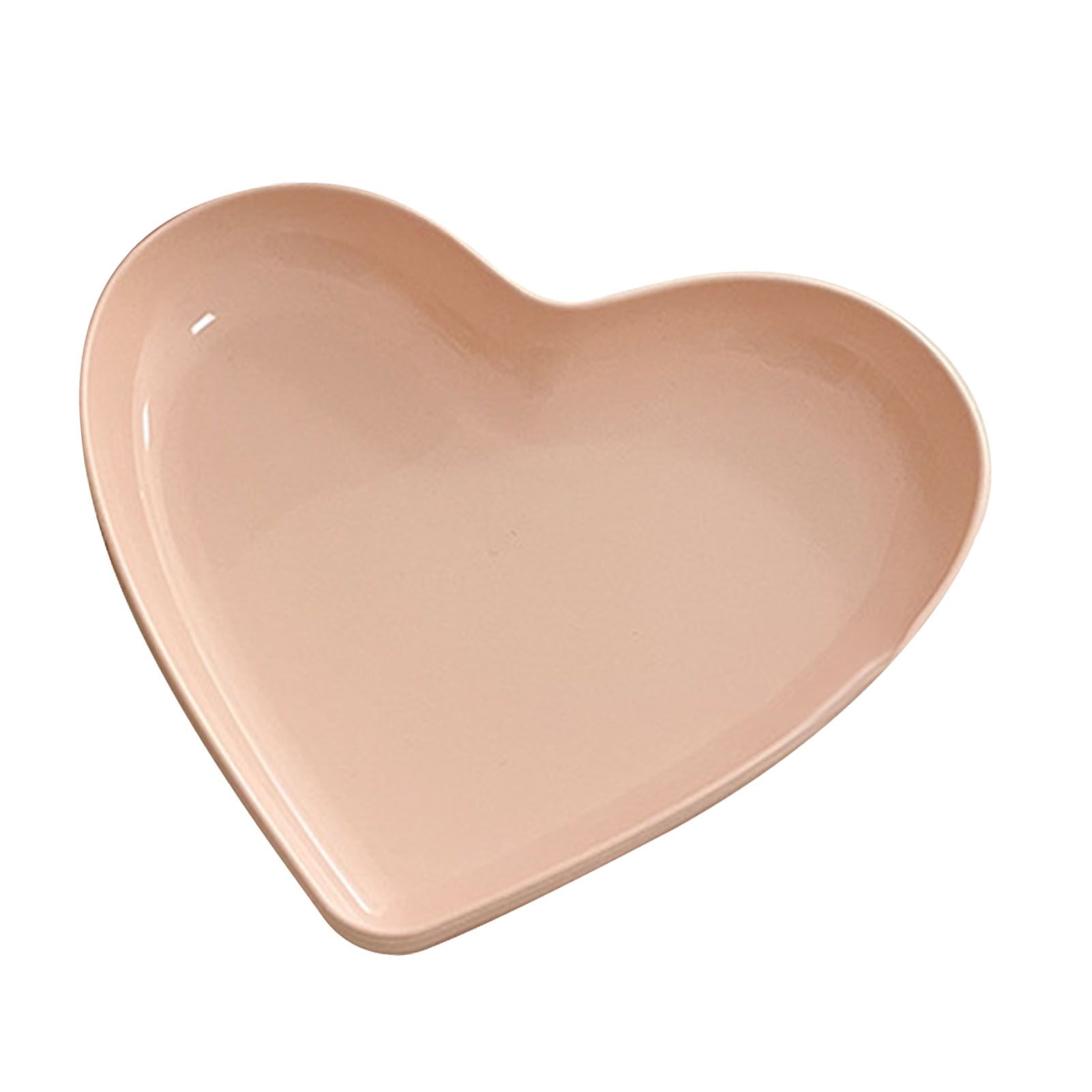 Serving Platter Heart Shape Dinner Plate Plastic Easy to Clean Versatile view 7