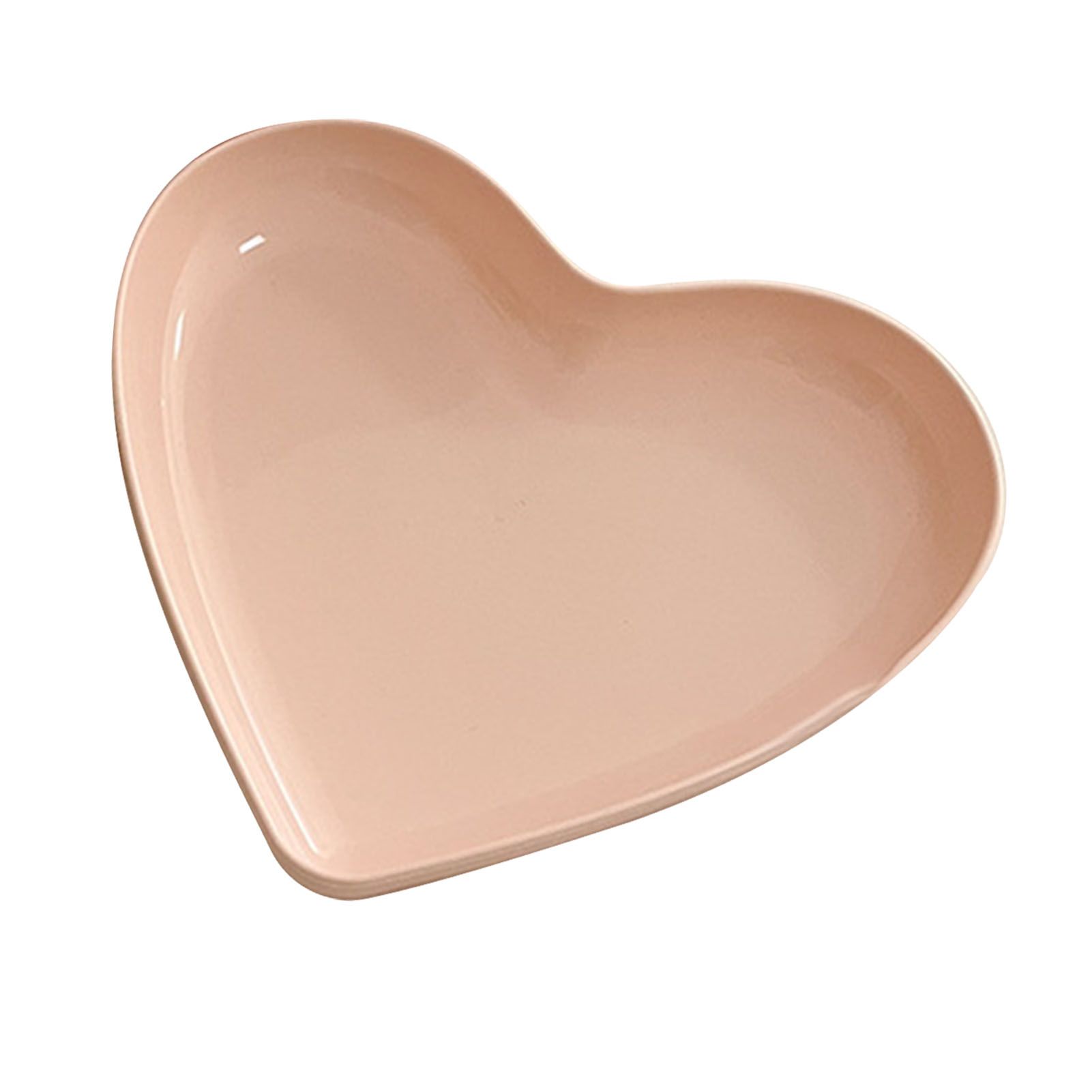 Serving Platter Heart Shape Dinner Plate Plastic Easy to Clean Versatile view 8