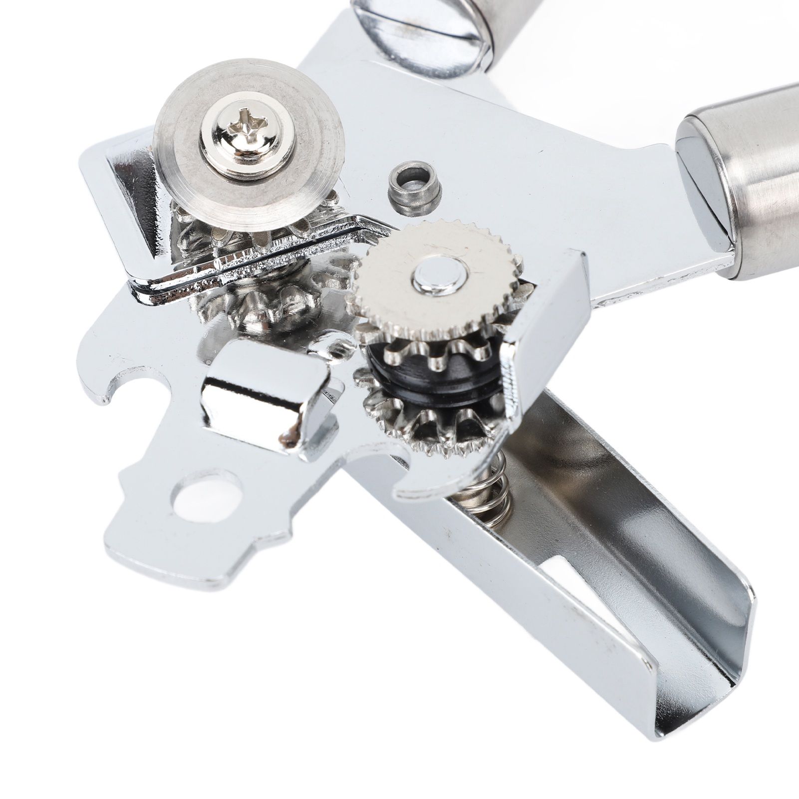 Manual Can Opener Handheld Stainless Steel Effortless Operation view 13