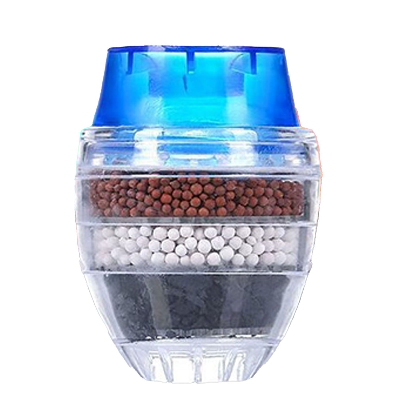 Faucet Mount Filter Blue Water Filter Multi Layer Efficient Water Saving Easy view 3