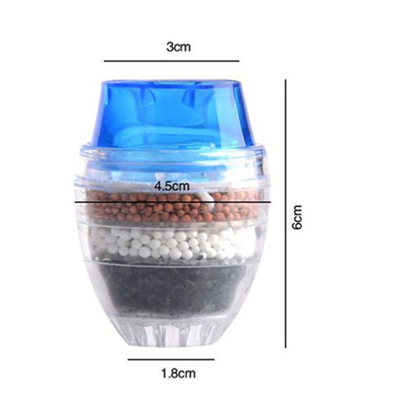 Faucet Mount Filter Blue Water Filter Multi Layer Efficient Water Saving Easy view 10