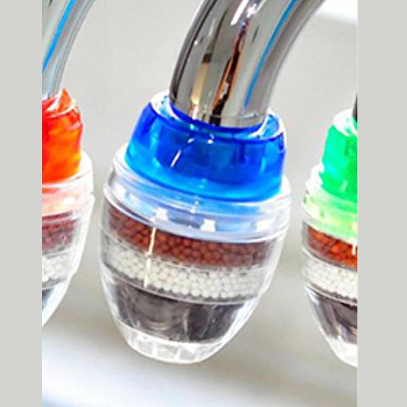 Faucet Mount Filter Blue Water Filter Multi Layer Efficient Water Saving Easy view 14