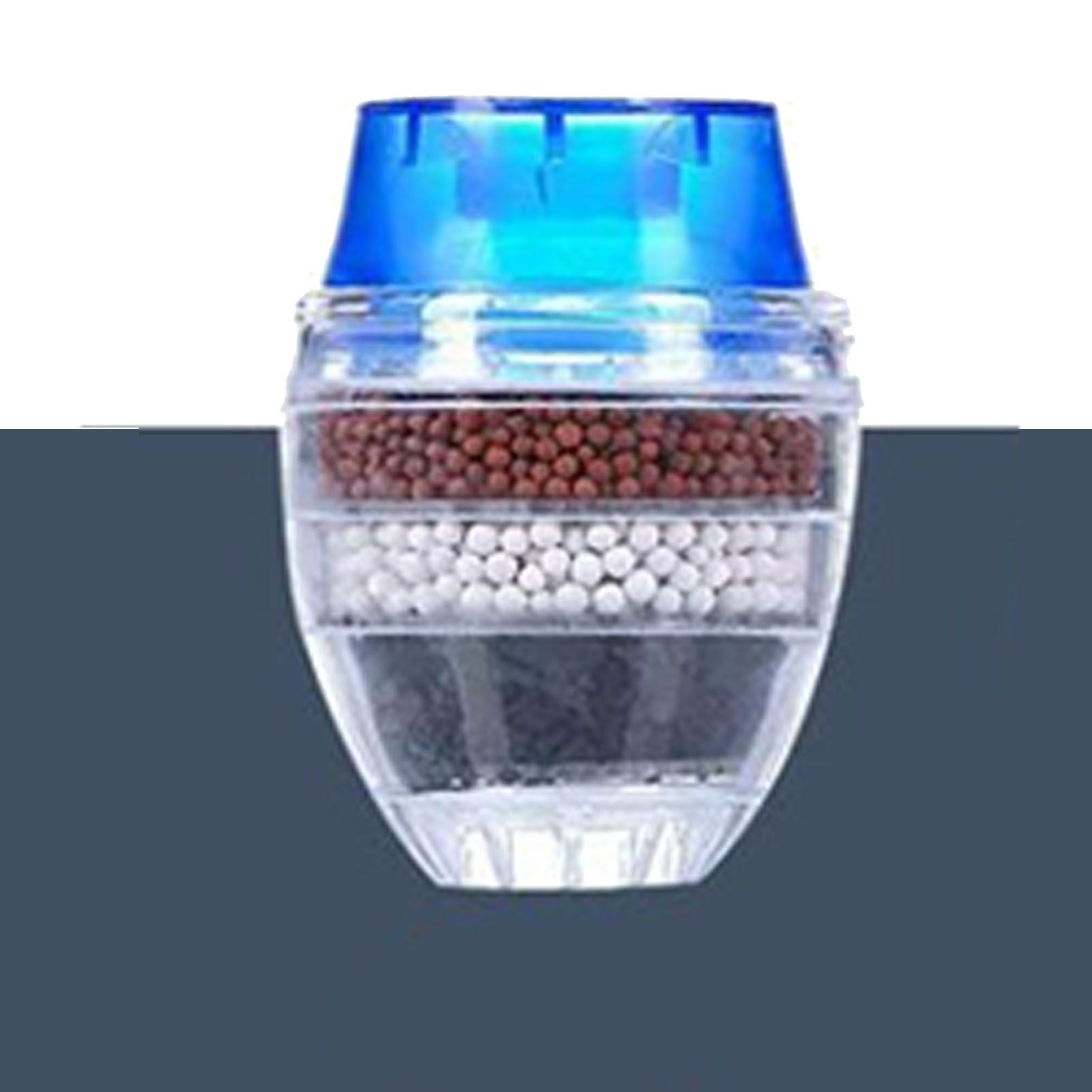 Faucet Mount Filter Blue Water Filter Multi Layer Efficient Water Saving Easy view 15