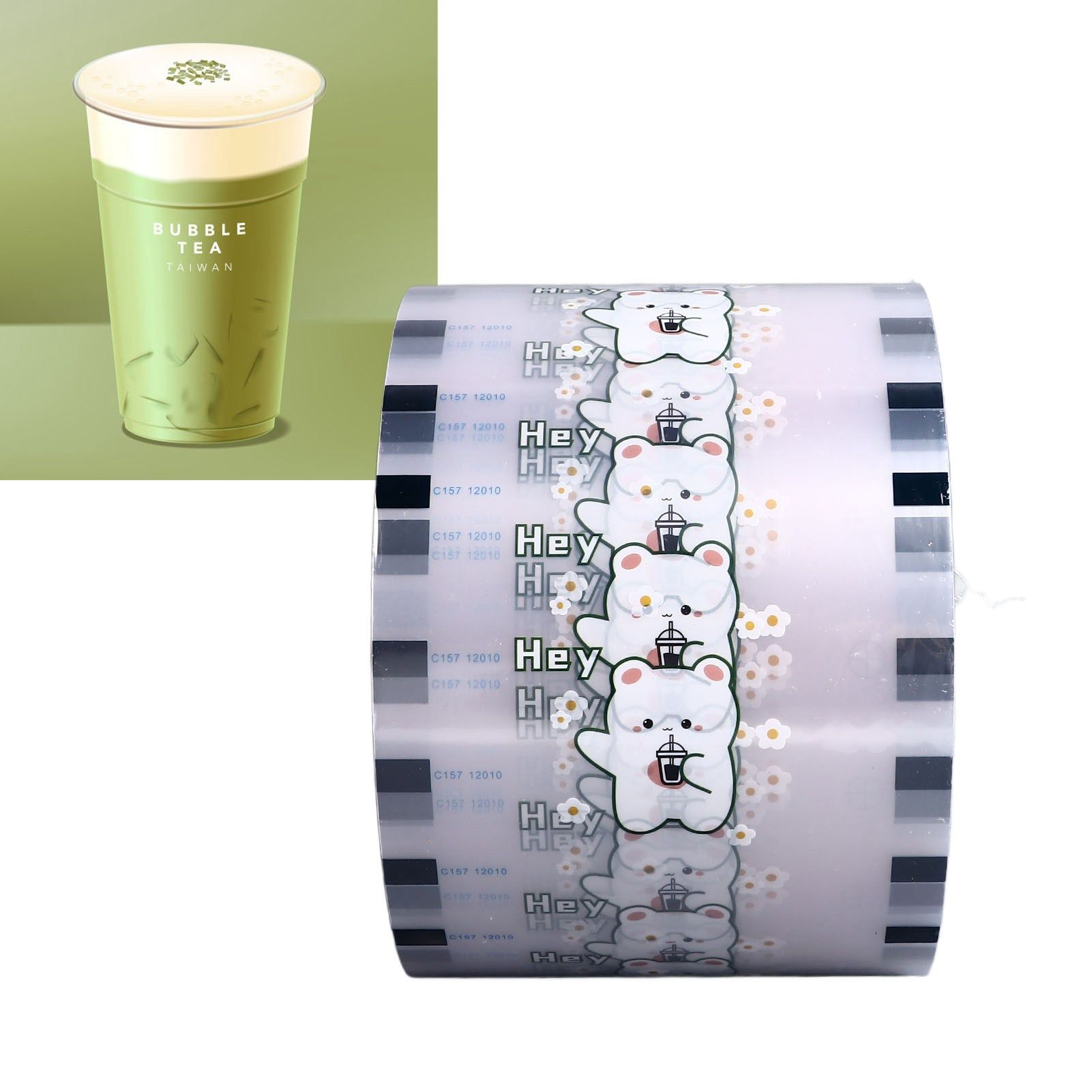 Cup Sealing Film Plastic Tea Cup Sealing Film Disposable Soybean Milk Sealing Film view 12
