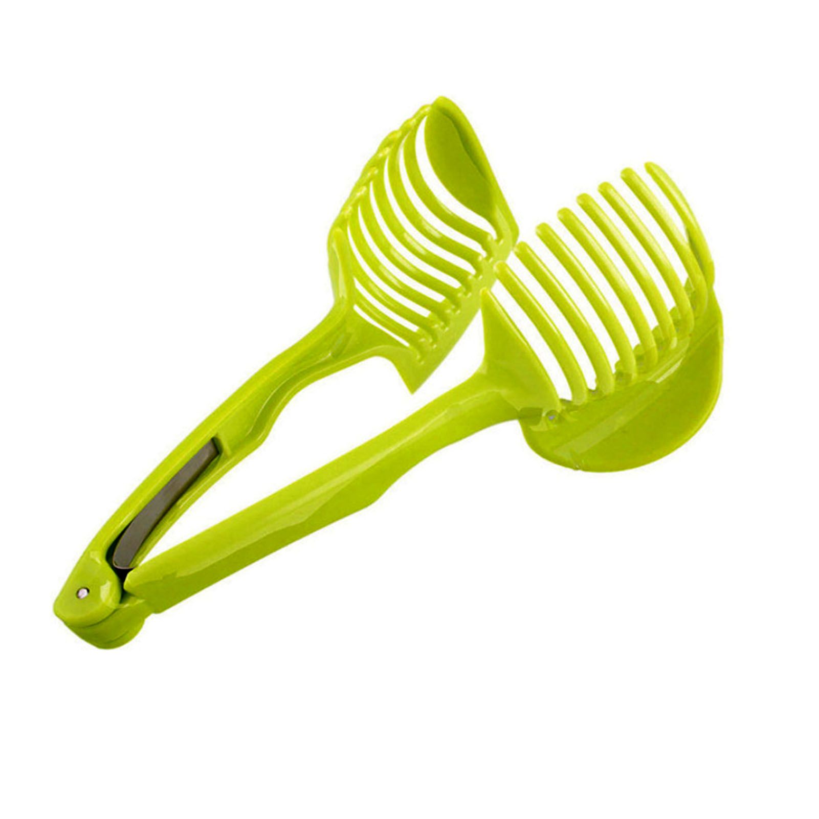 Tomato Slicing Holder ABS Multipurpose Handheld Round Fruit Tong Onion Holder