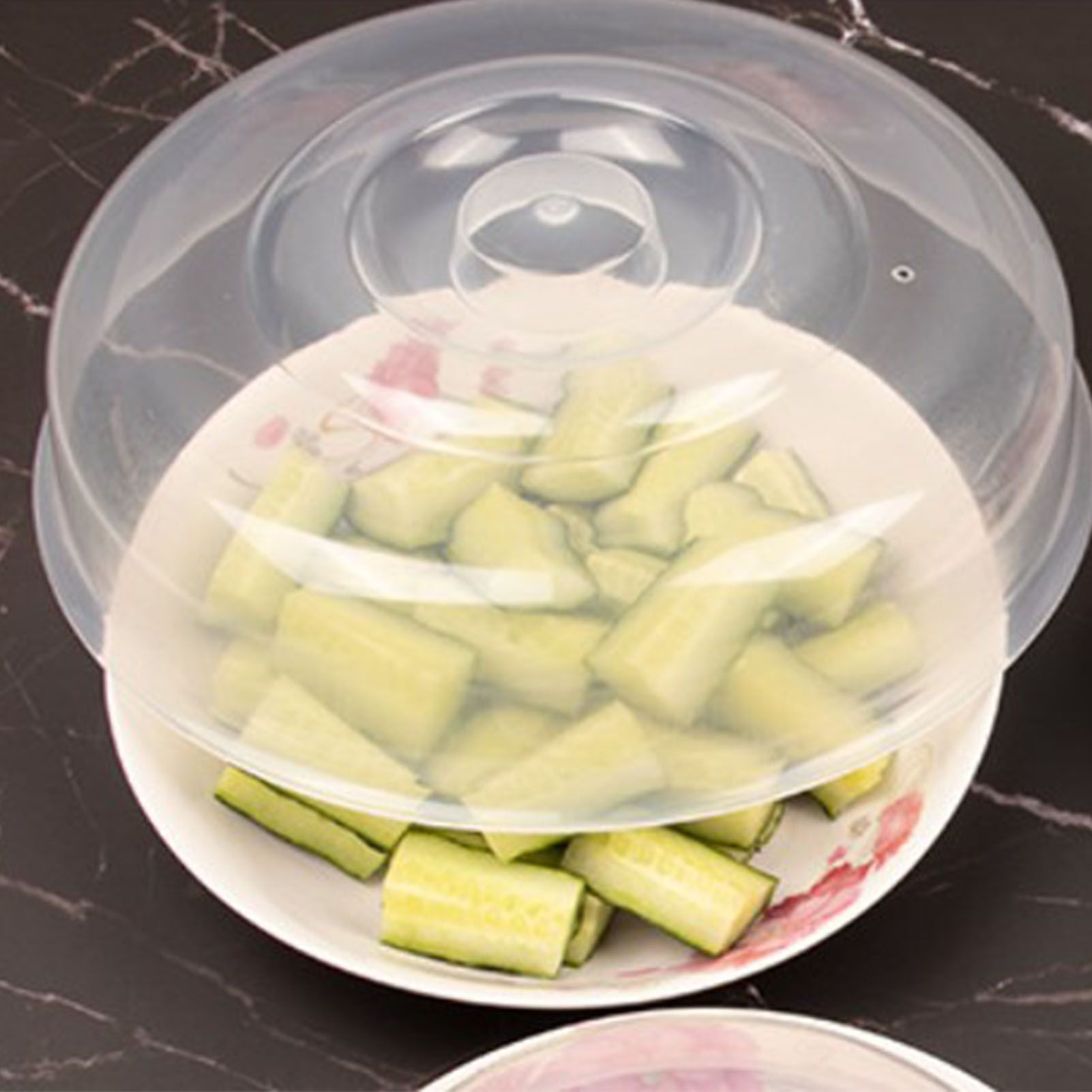 Microwave Safe Cover Dish Lid Plate Lid for Heating Food Heat Resistant view 6
