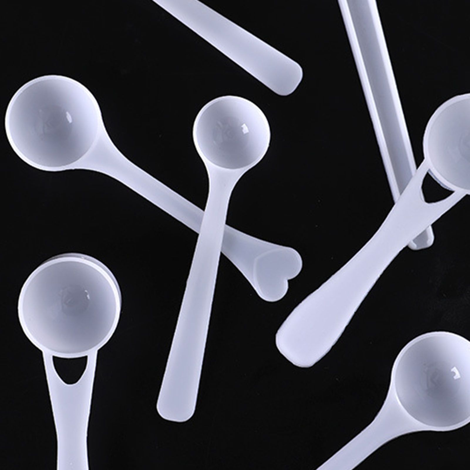 1g Measuring Spoons Highly Accurate Milk Powder Spoon Round Bottom Mini Spoon view 9