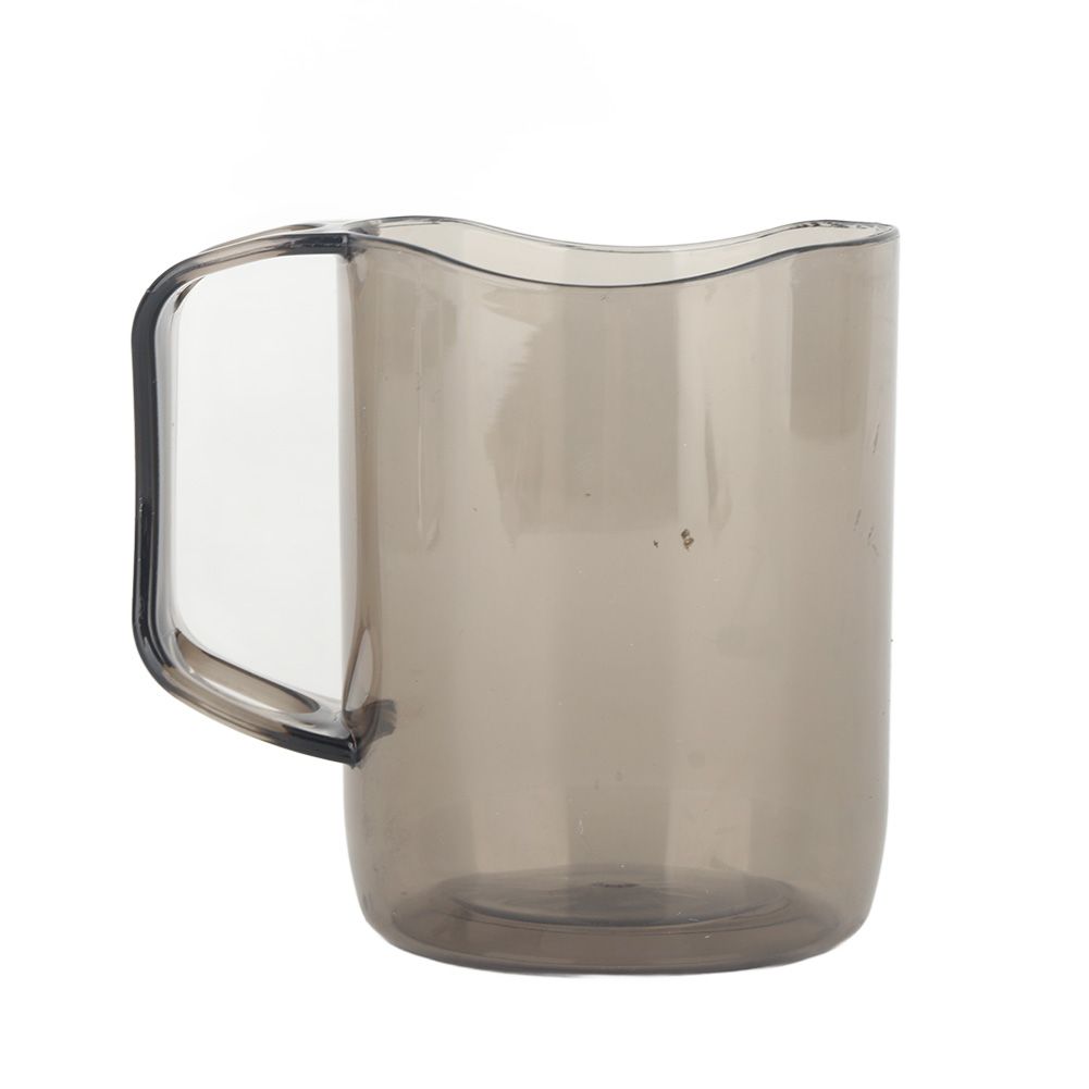 Toothbrush Holder Cup Transparent Multipurpose Lightweight Plastic Reusable