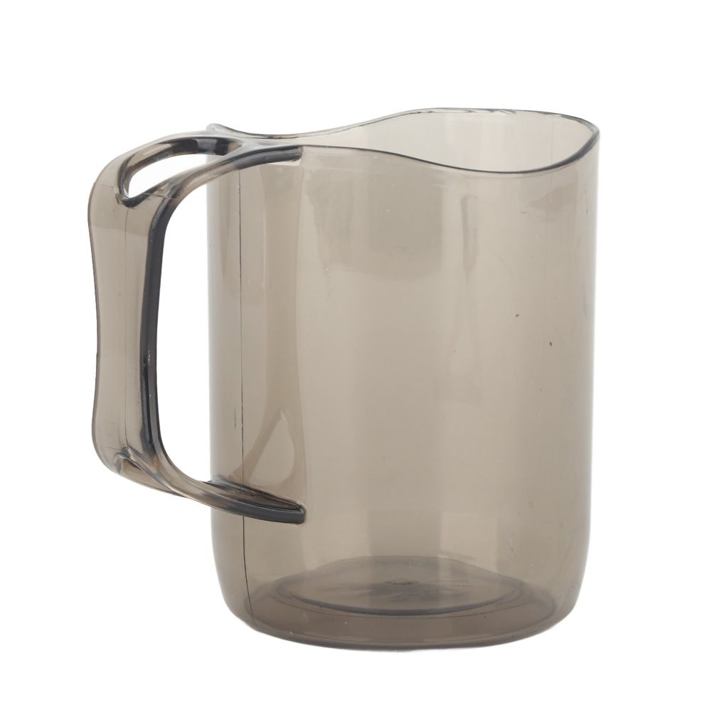 Toothbrush Holder Cup Transparent Multipurpose Lightweight Plastic Reusable view 2