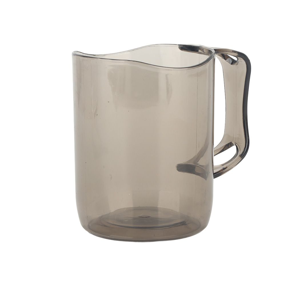 Toothbrush Holder Cup Transparent Multipurpose Lightweight Plastic Reusable view 3