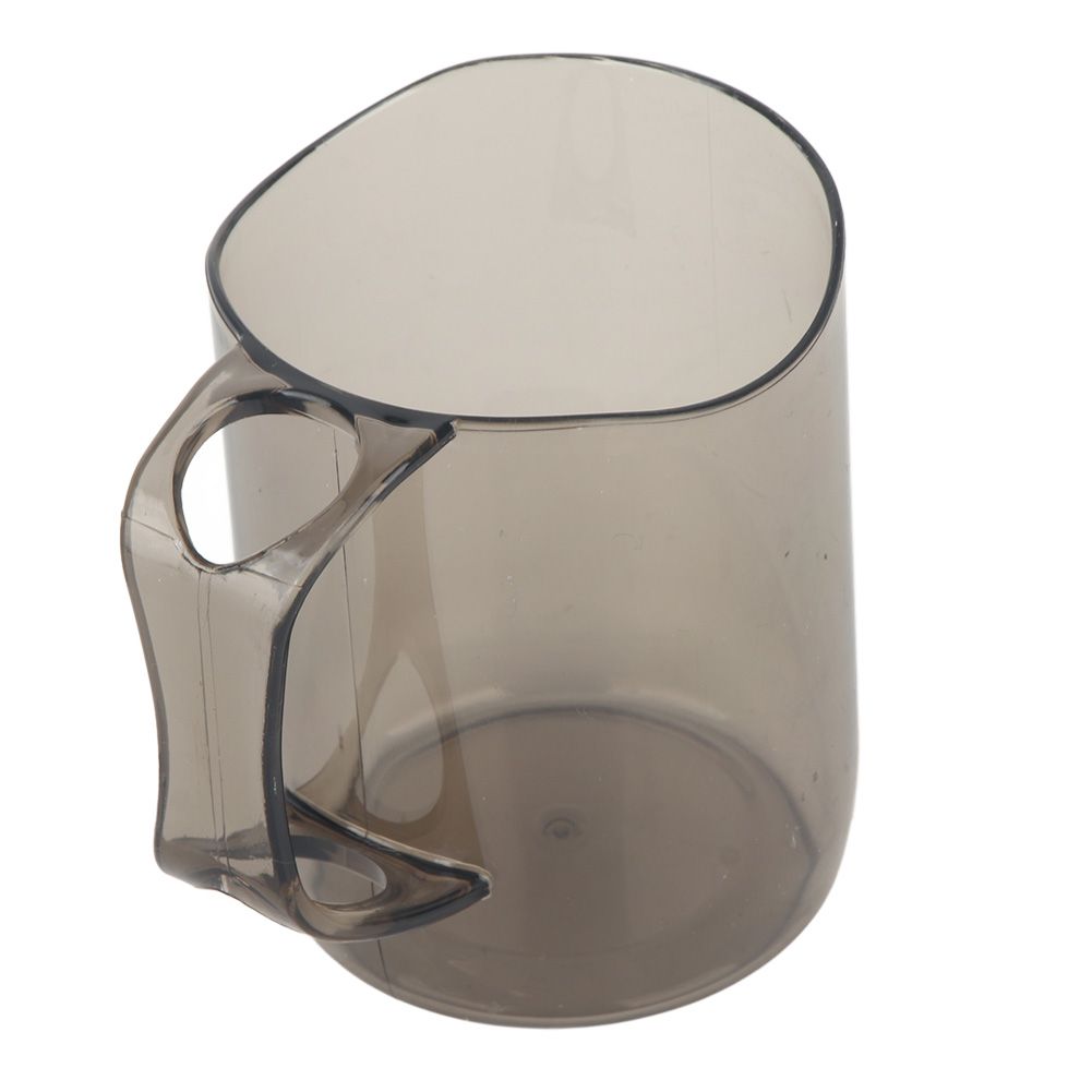 Toothbrush Holder Cup Transparent Multipurpose Lightweight Plastic Reusable view 4