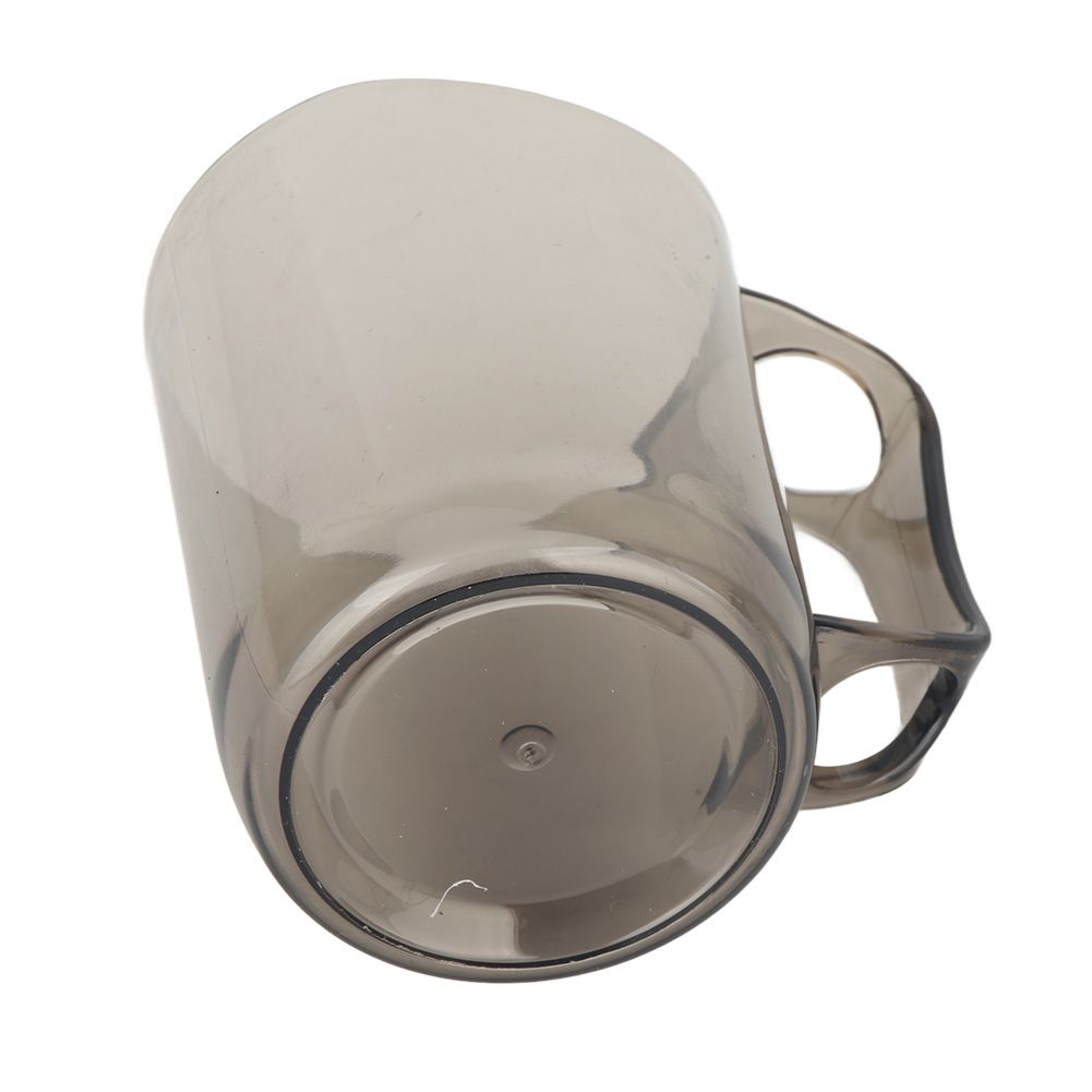 Toothbrush Holder Cup Transparent Multipurpose Lightweight Plastic Reusable view 5