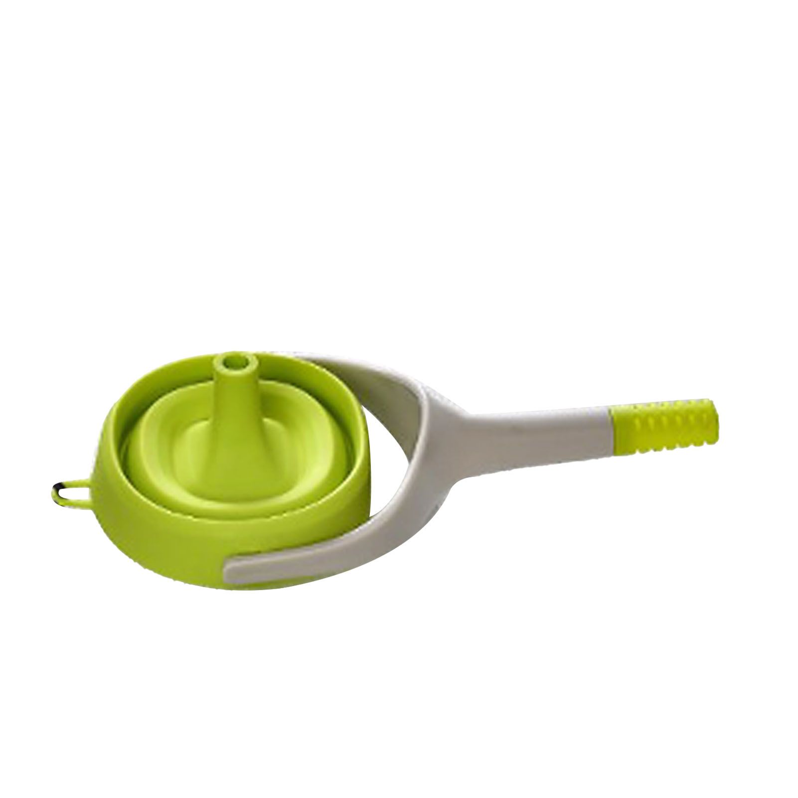 Kitchen Funnel Foldable Silicone Funnel Dispenser 4.1in Wide Mouth Handheld view 4