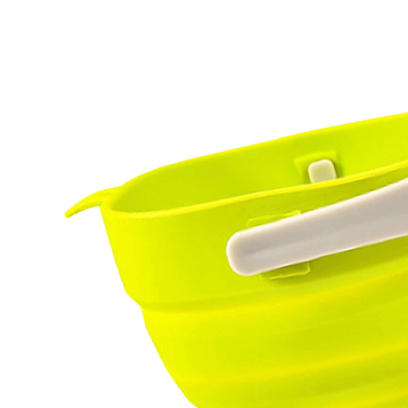 Kitchen Funnel Foldable Silicone Funnel Dispenser 4.1in Wide Mouth Handheld view 7