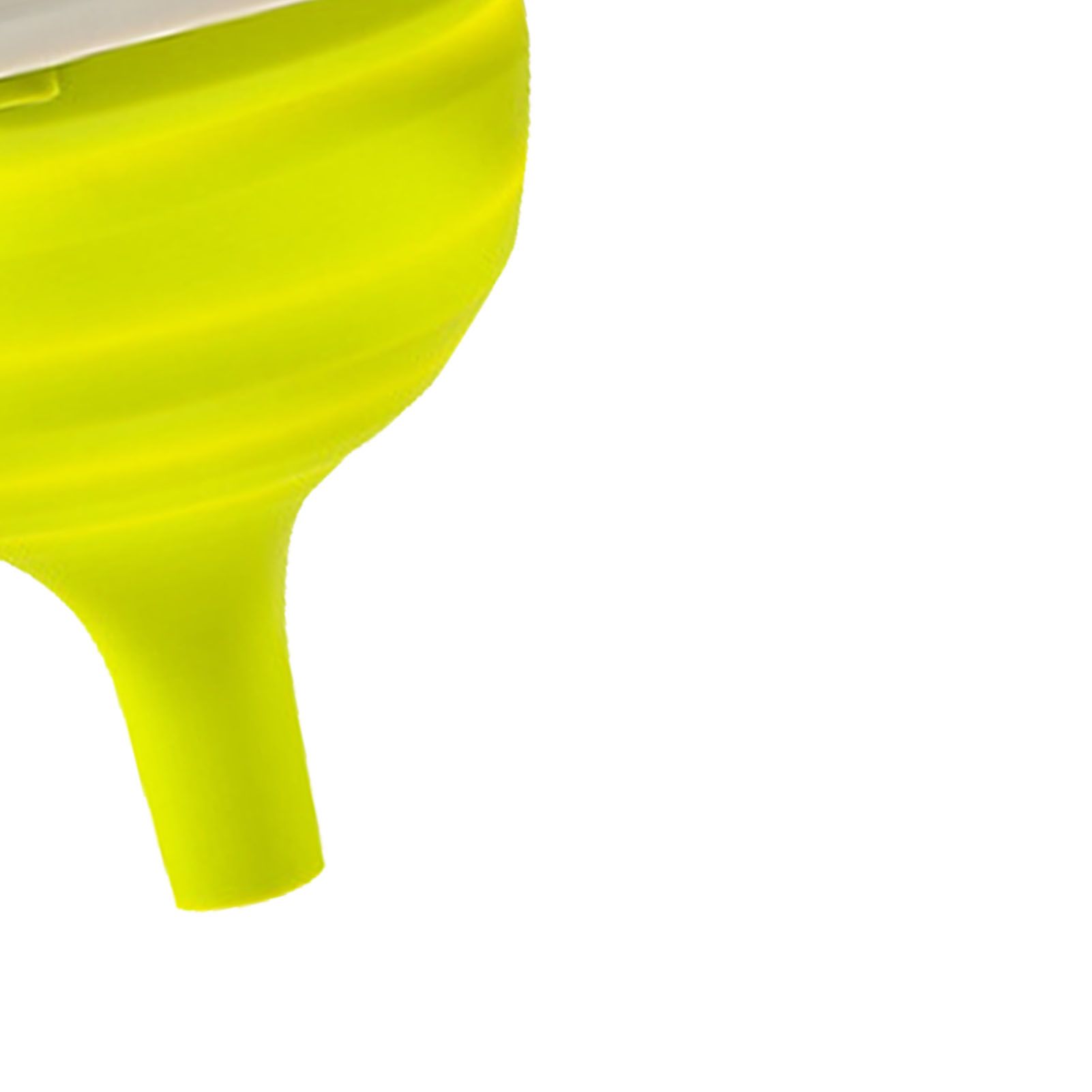 Kitchen Funnel Foldable Silicone Funnel Dispenser 4.1in Wide Mouth Handheld view 9