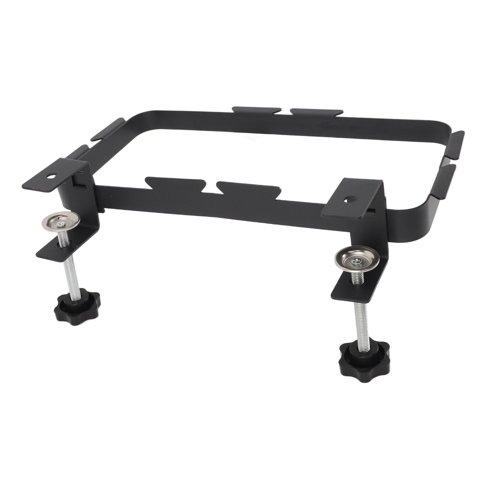 Trash Bag Holder Rack with Adjustable Clamp Hanging Stand Carbon Steel view 3