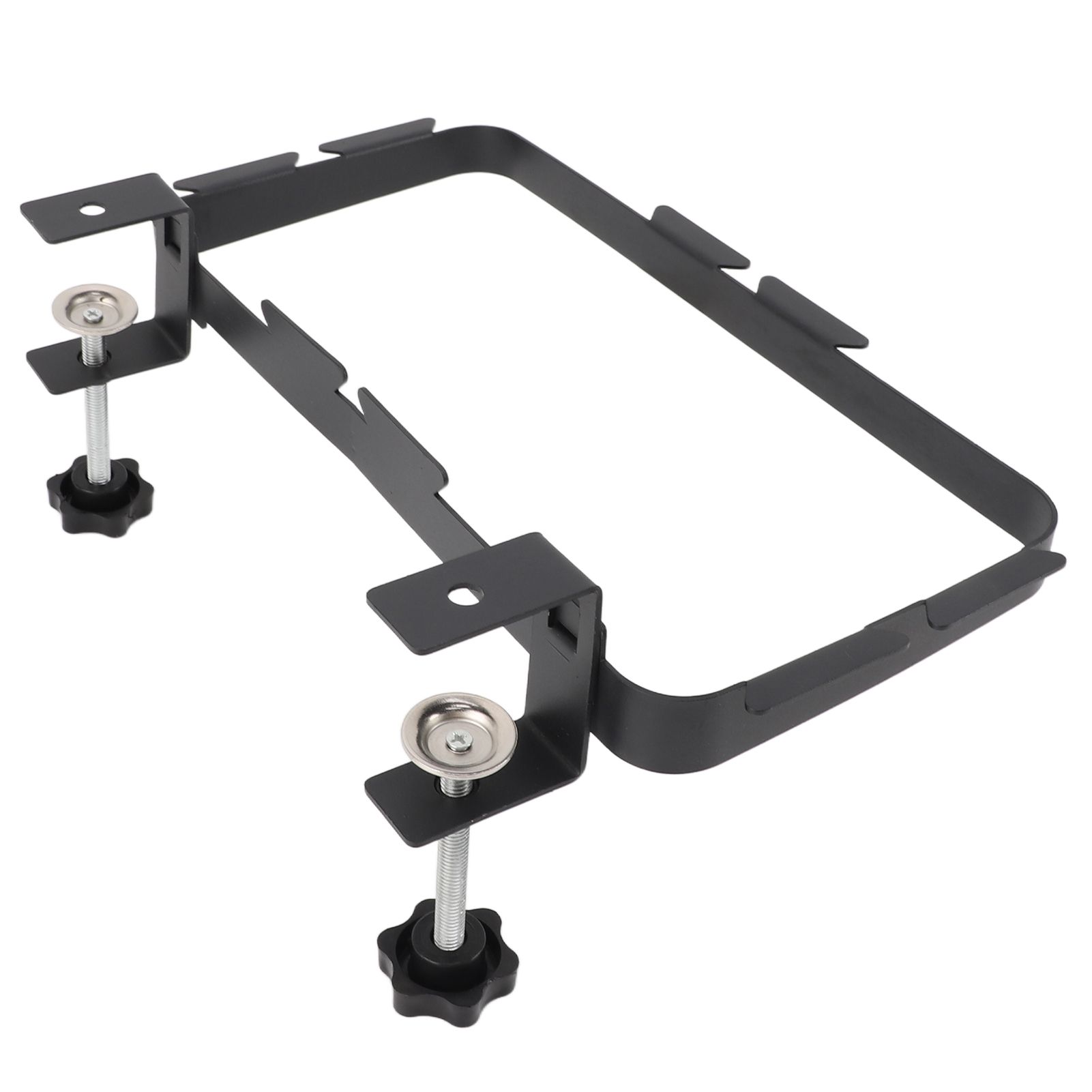 Trash Bag Holder Rack with Adjustable Clamp Hanging Stand Carbon Steel view 4
