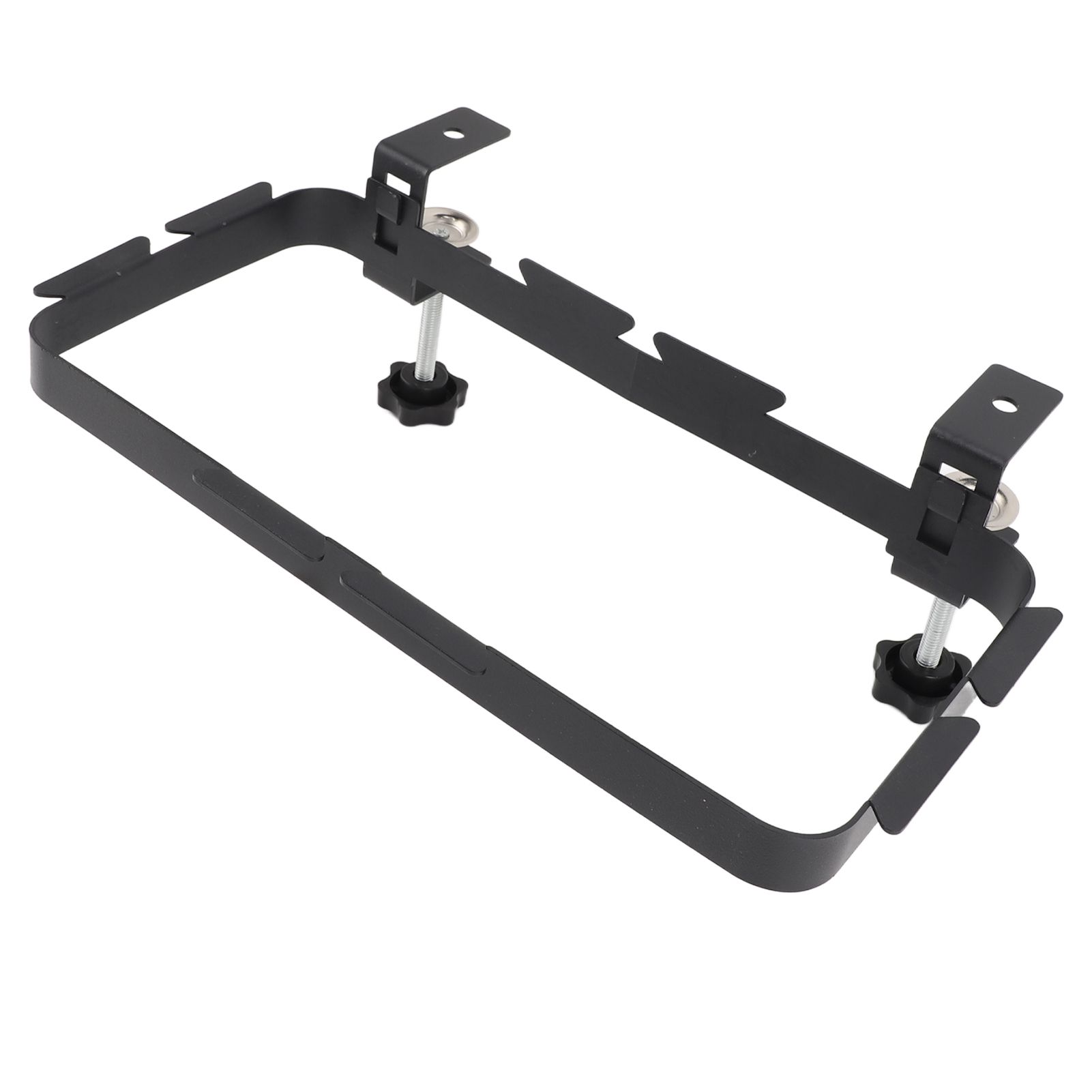 Trash Bag Holder Rack with Adjustable Clamp Hanging Stand Carbon Steel view 5