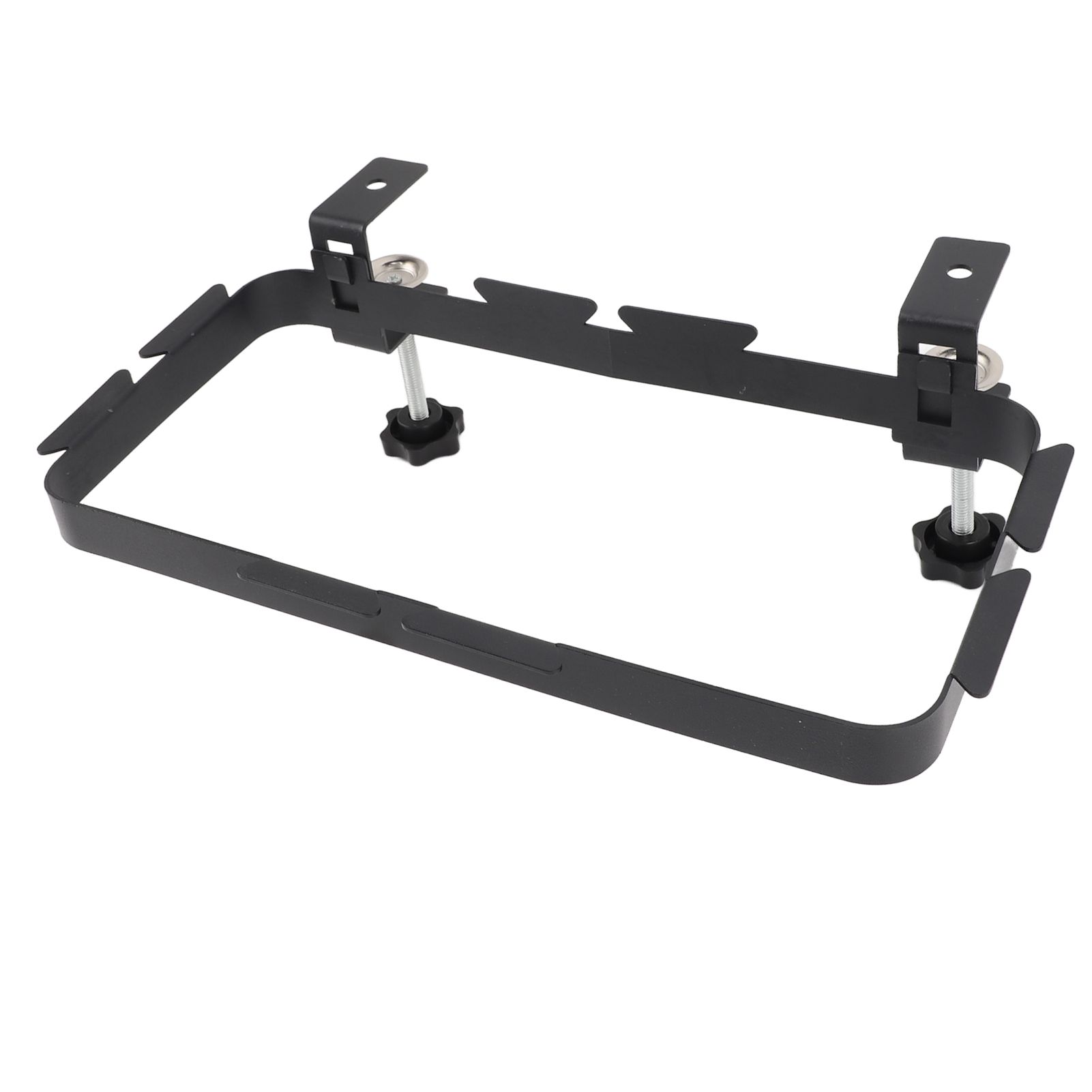 Trash Bag Holder Rack with Adjustable Clamp Hanging Stand Carbon Steel view 7