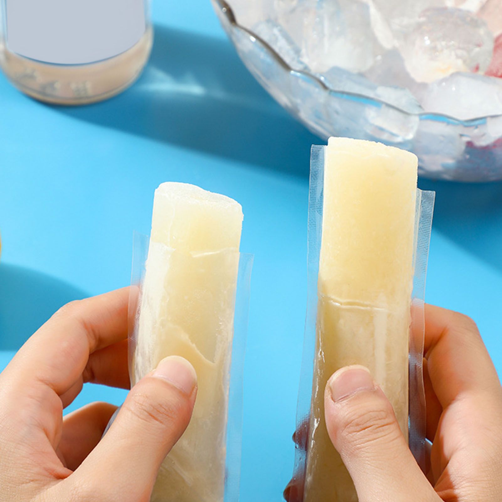 50pcs Ice Pop Mold Bag Disposable Mold DIY Yogurt Sticks Homemade Healthy view 9