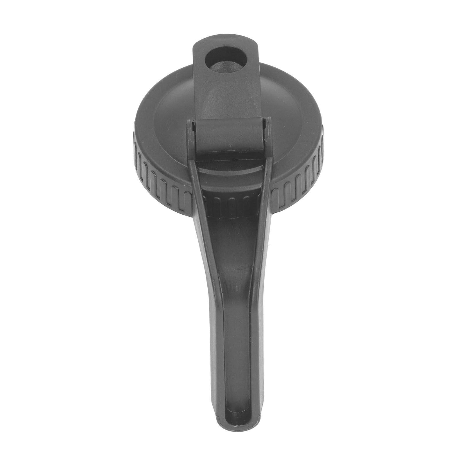 Pour Spout Lid Black Flip Cap Lid Sealing Plastic Wide Mouth Lid with Handle view 14