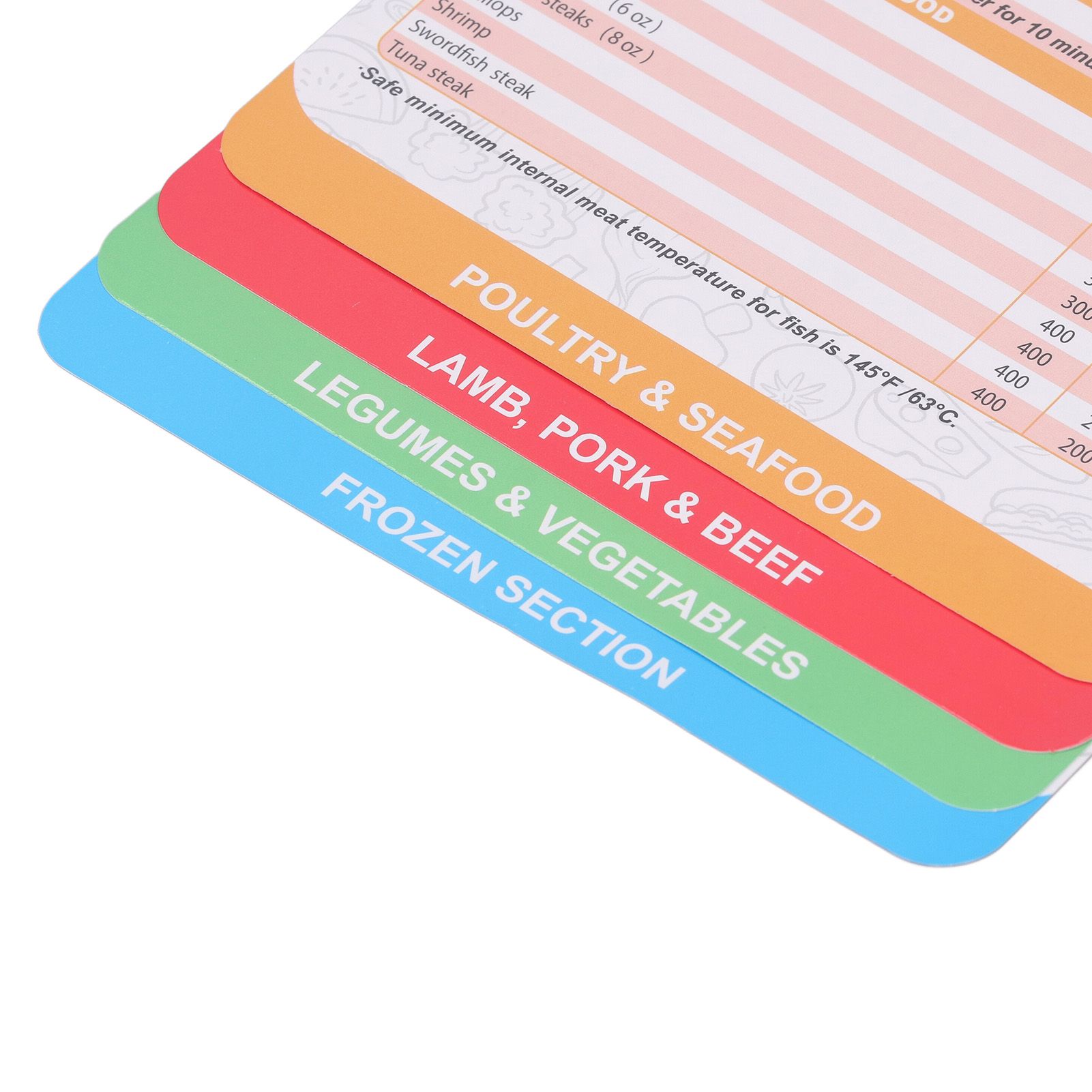 3 Pack Pot Sheets Magnet Set Fryer Pressure Cooker Keto Food Perfect view 14