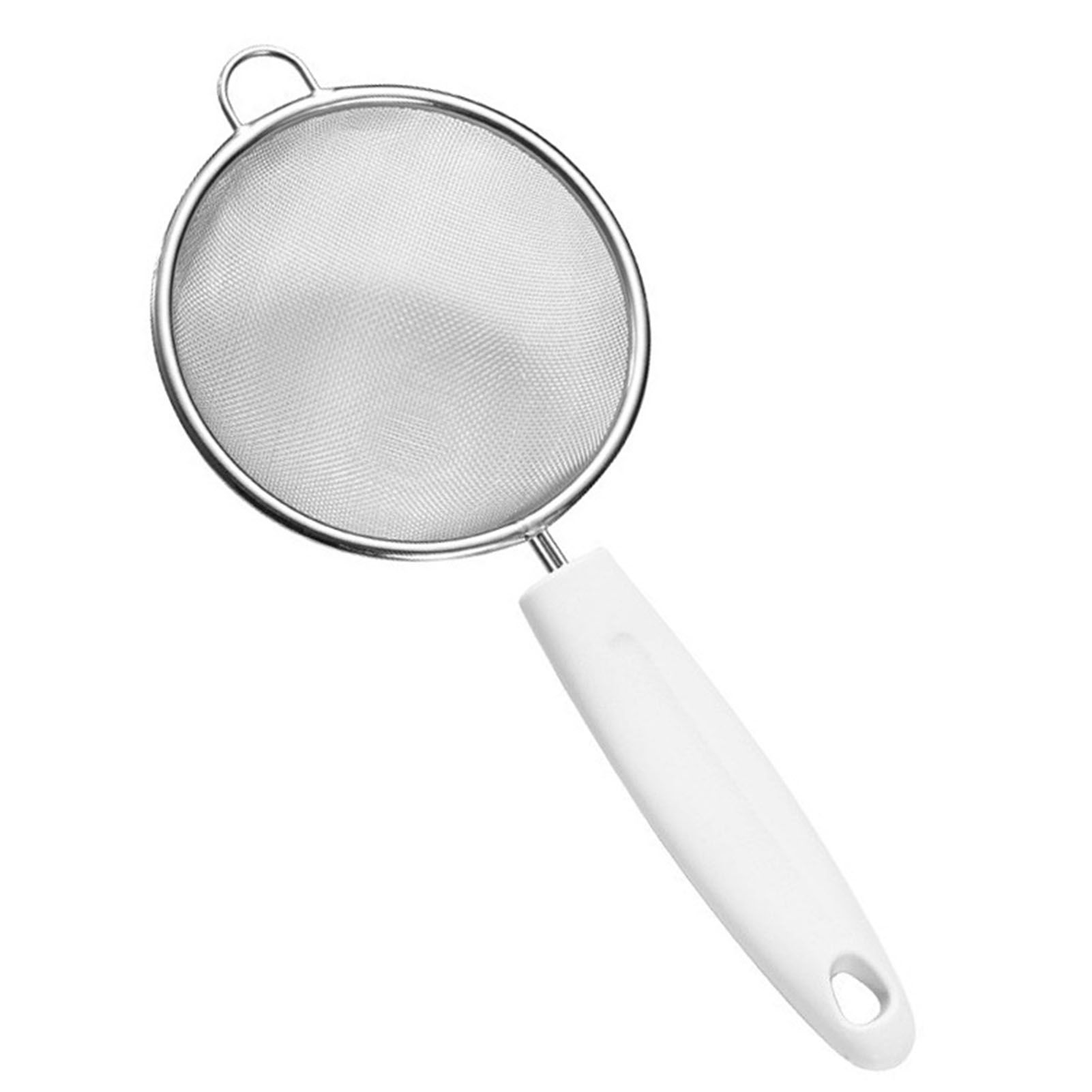 Fine Mesh Skimmer Spoon Stainless Steel Fine Mesh Food Strainer Kitchen Frying view 2