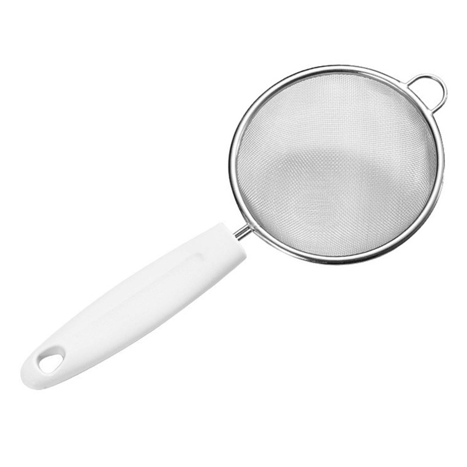 Fine Mesh Skimmer Spoon Stainless Steel Fine Mesh Food Strainer Kitchen Frying view 3
