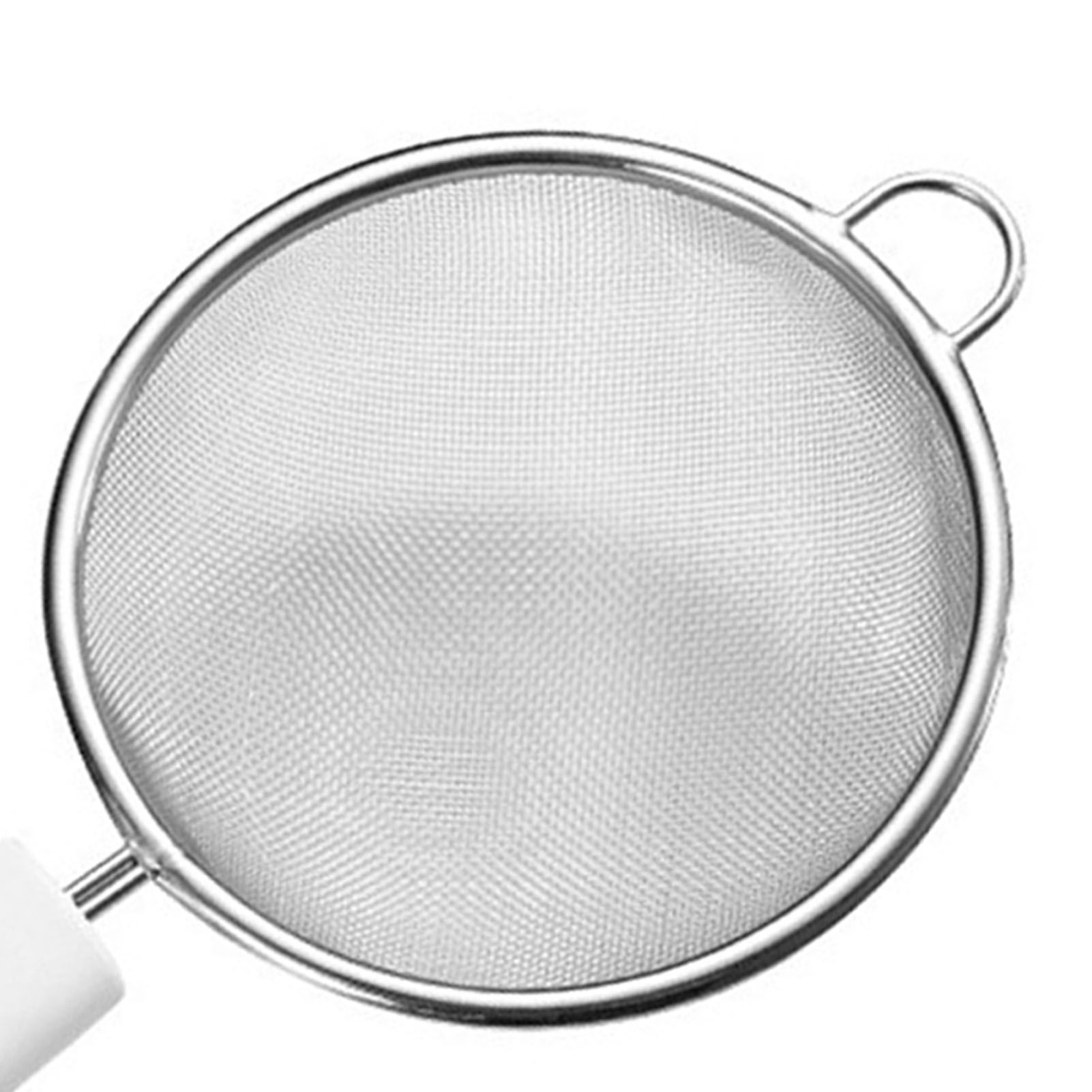 Fine Mesh Skimmer Spoon Stainless Steel Fine Mesh Food Strainer Kitchen Frying view 8
