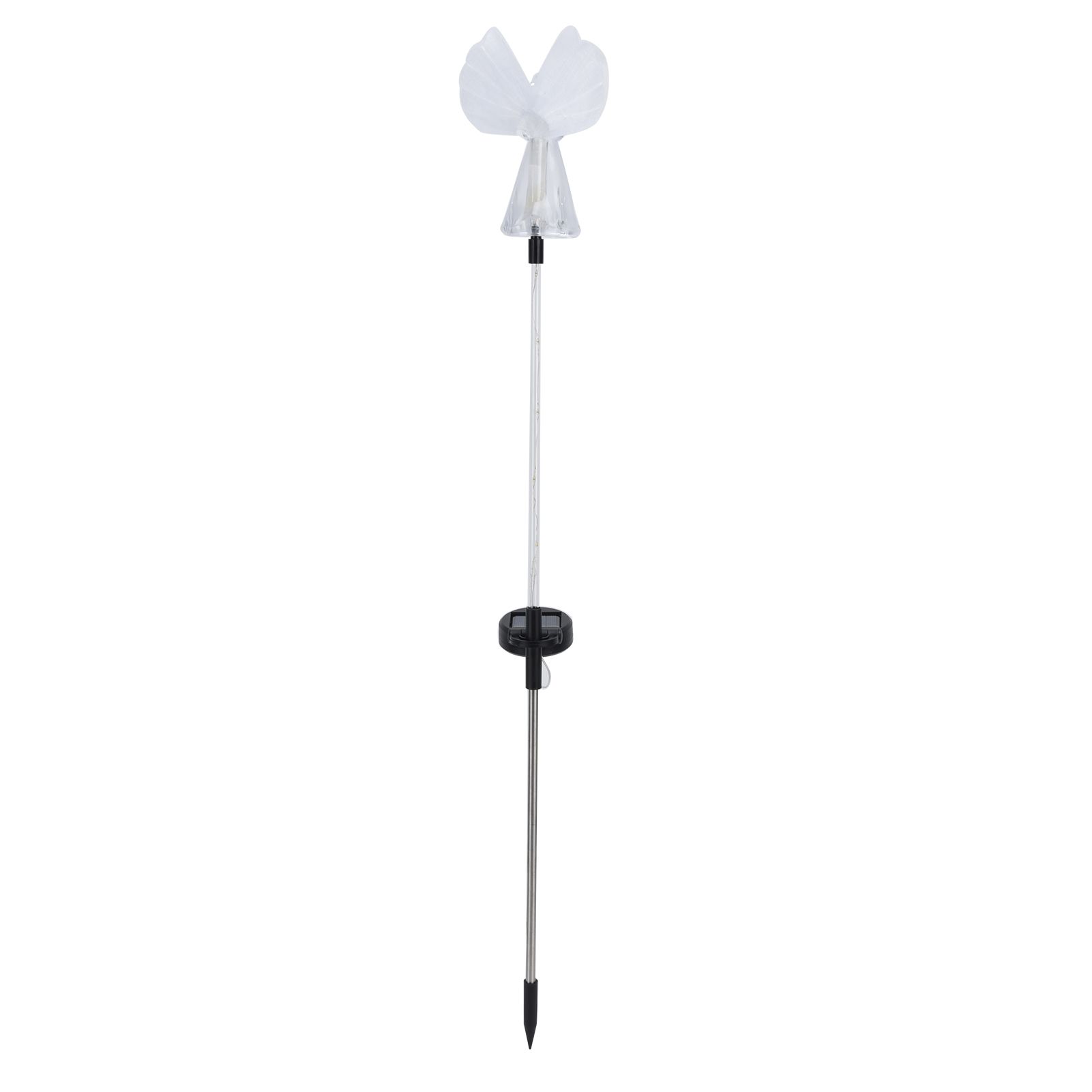 Solar Light LED Angel Shape Decorative Lamp with Colorful Light for Outdoor view 5