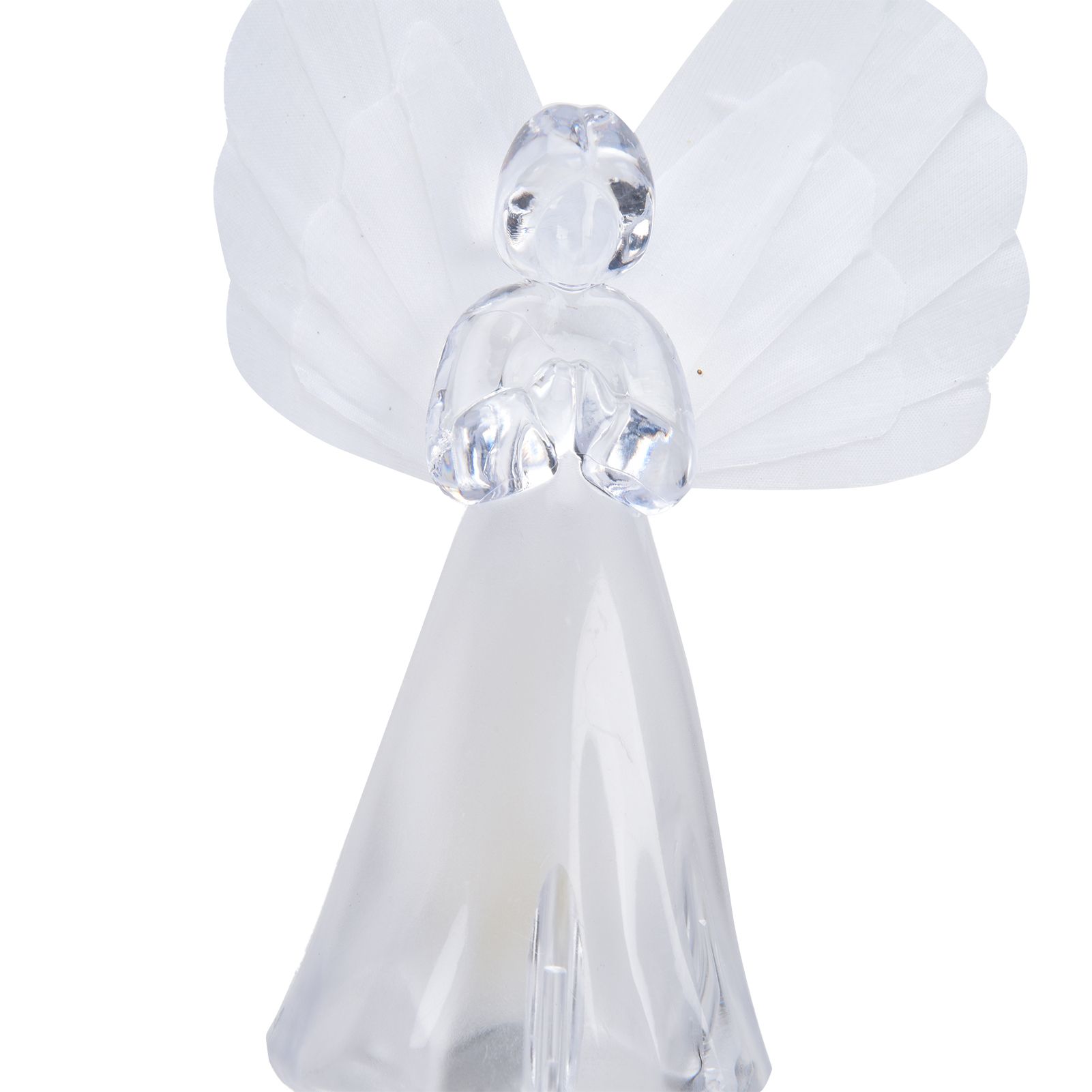 Solar Light LED Angel Shape Decorative Lamp with Colorful Light for Outdoor view 14