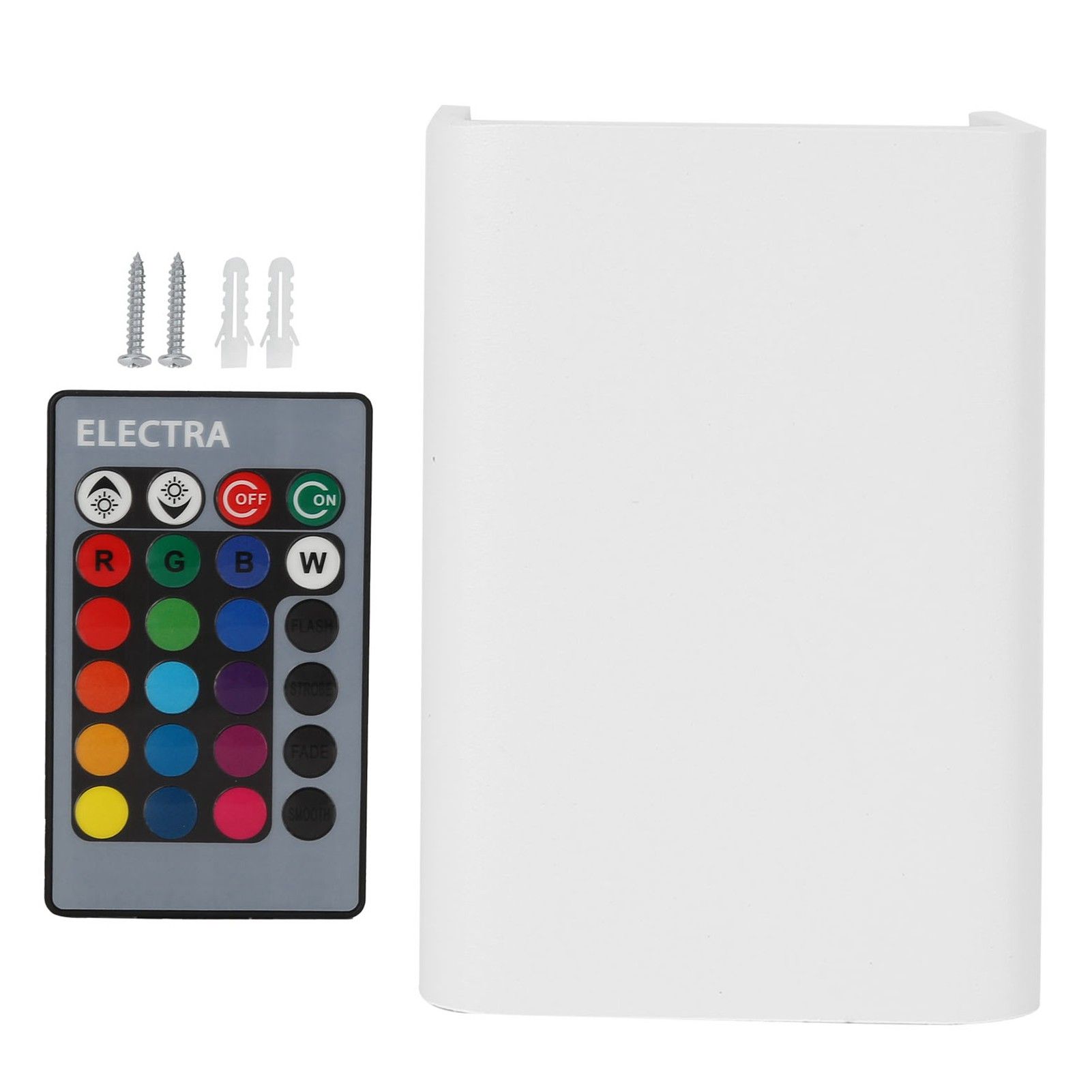 Wall Lamp RGBW Remote Control 5W Aluminum LED Wall Light for Bedroom Hallway view 2