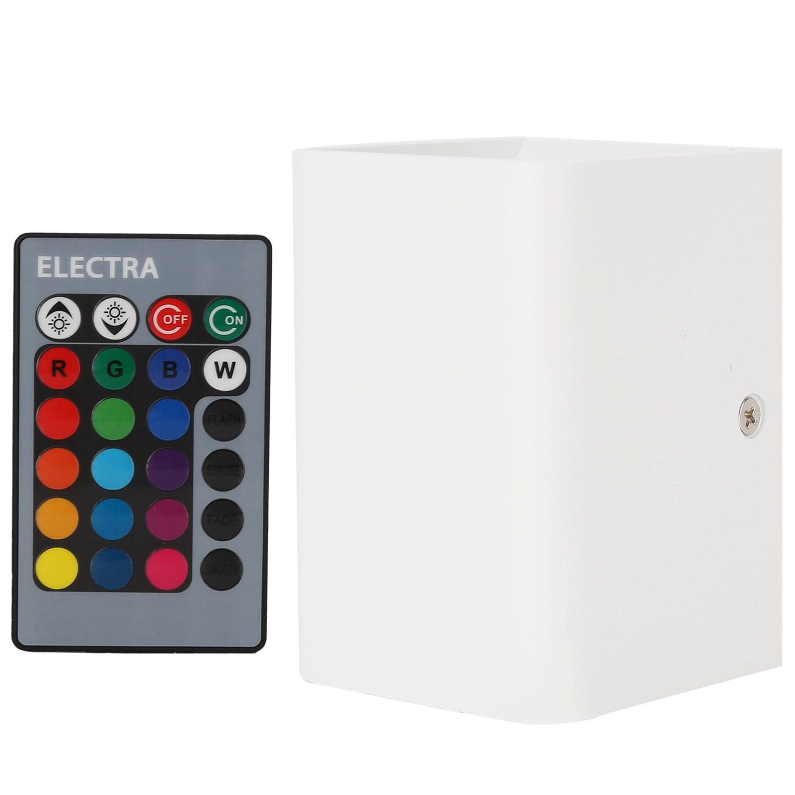 Wall Lamp RGBW Remote Control 5W Aluminum LED Wall Light for Bedroom Hallway view 4