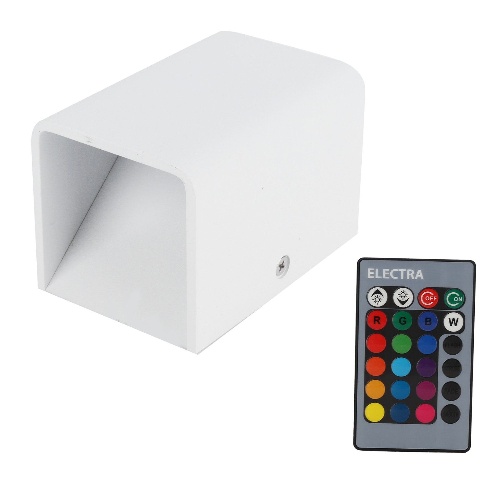 Wall Lamp RGBW Remote Control 5W Aluminum LED Wall Light for Bedroom Hallway view 6