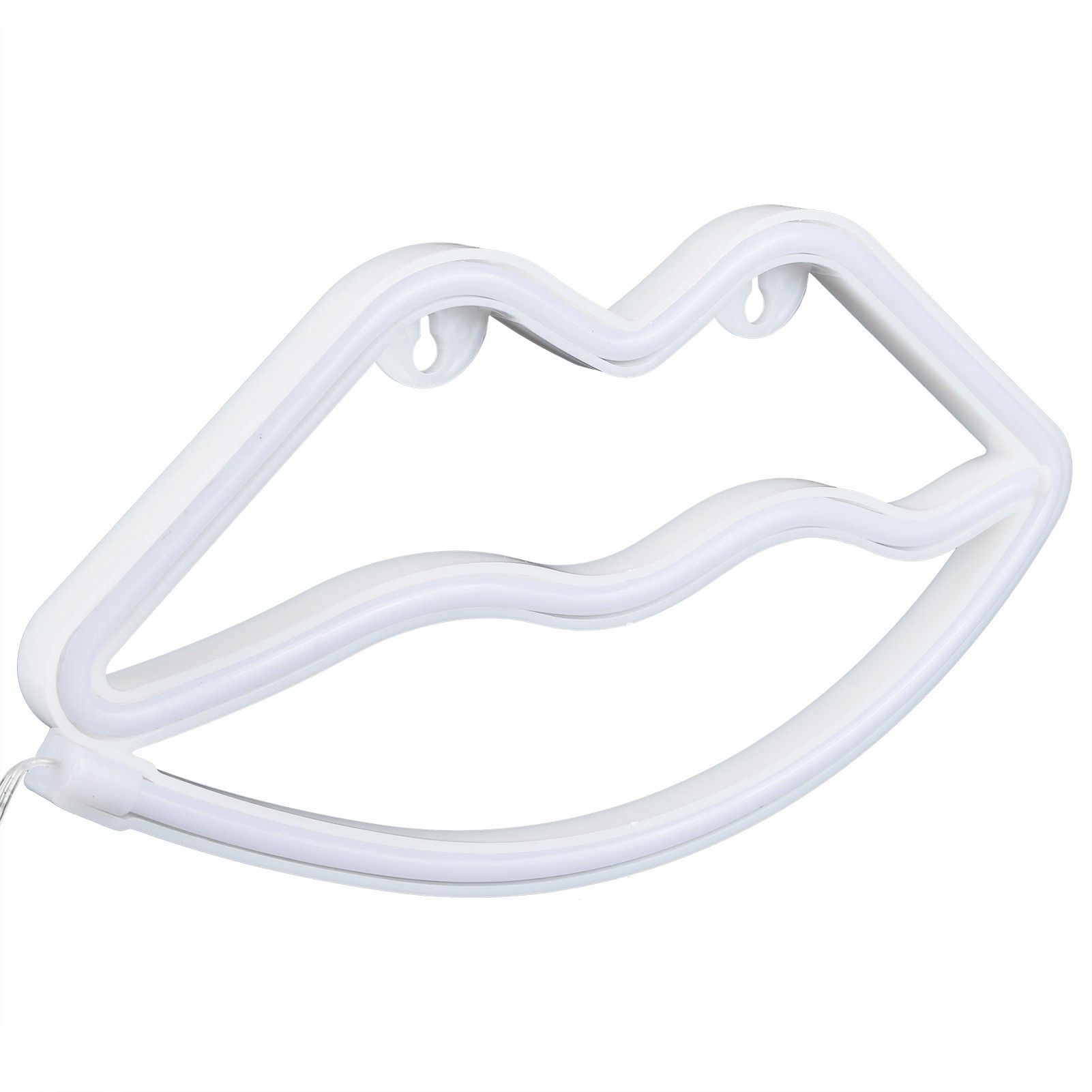 LED Neon Light Lip Shape USB Or Battery Powered Decoration Night Light for view 2