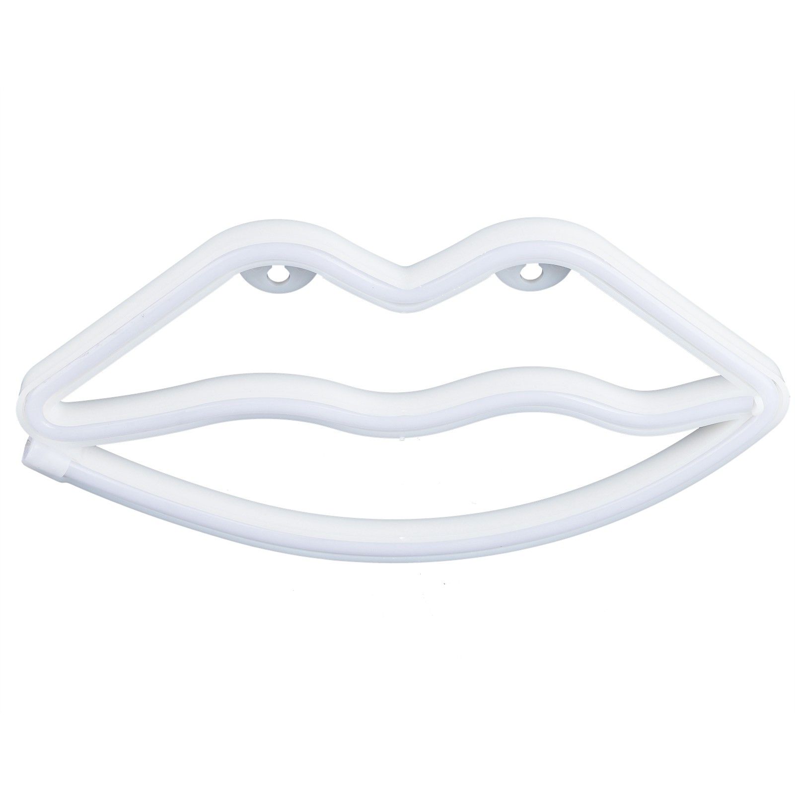 LED Neon Light Lip Shape USB Or Battery Powered Decoration Night Light for view 3