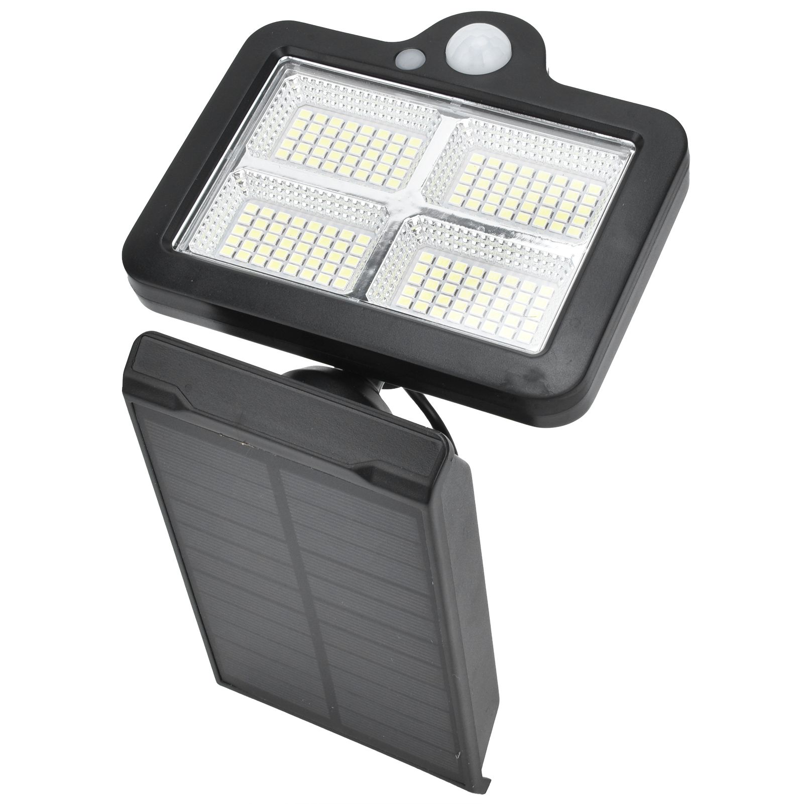Solar Body Induction Wall Light IP65 Waterproof 160LED Remote Control Street view 4