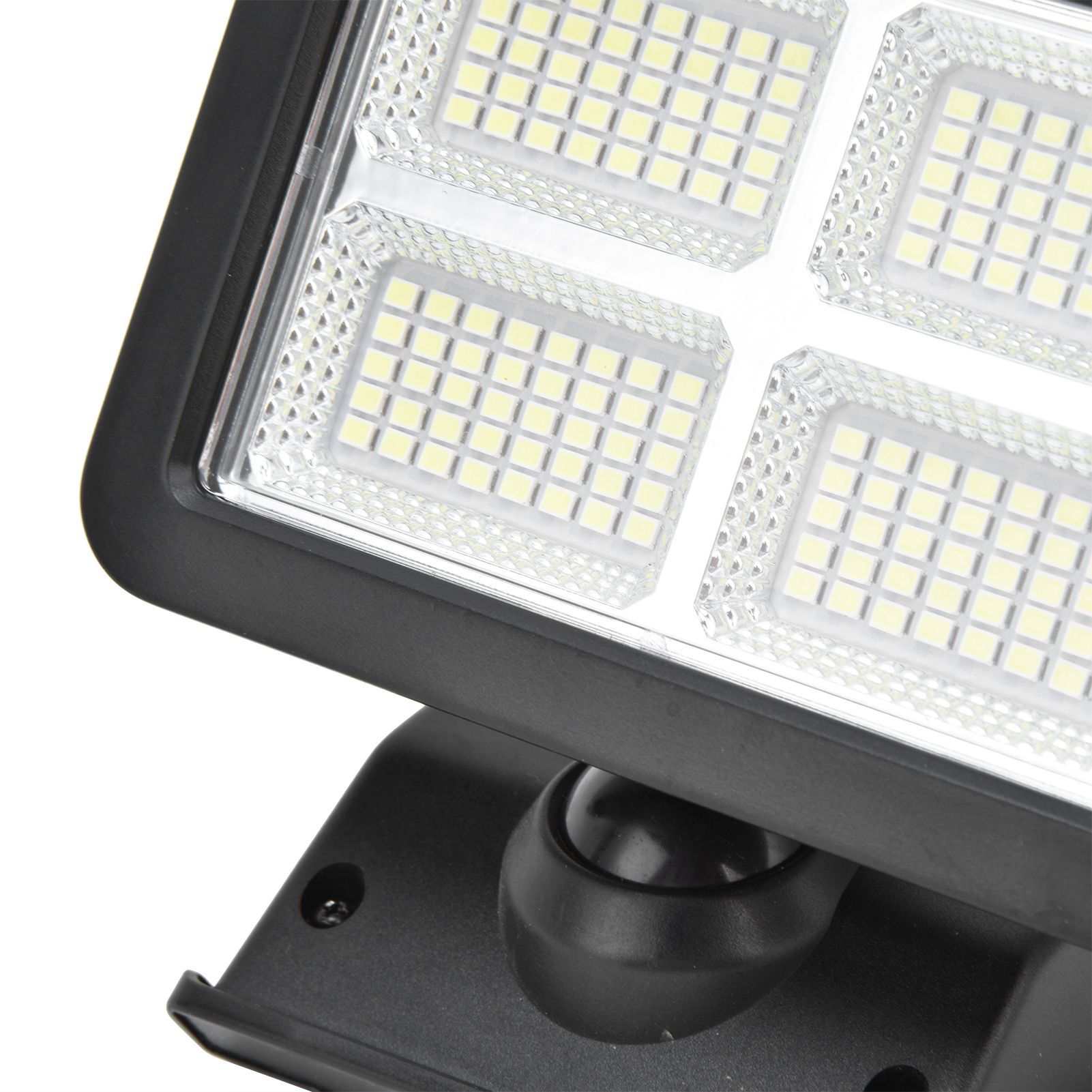 Solar Body Induction Wall Light IP65 Waterproof 160LED Remote Control Street view 14