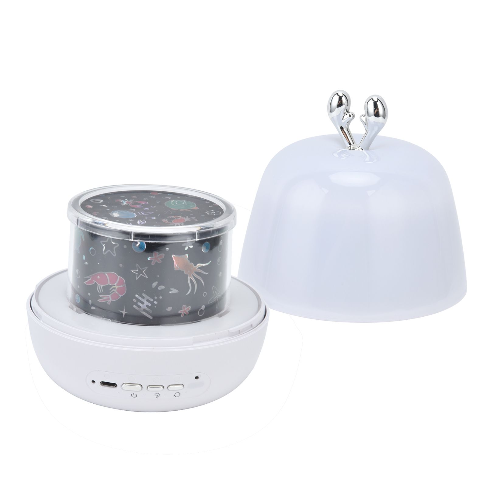 LED Light Projector Gift 3‑Color 360° Rotatable Star Light with Film for view 9