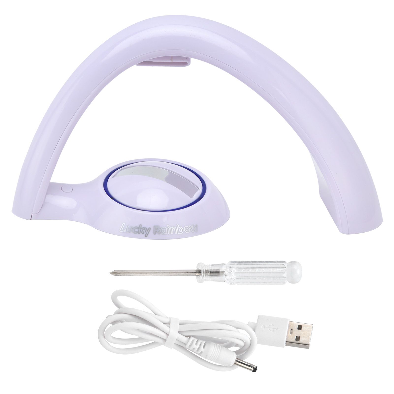 Rainbow Projection Lamp Colorful ColorChanging USB Power Supply Projector