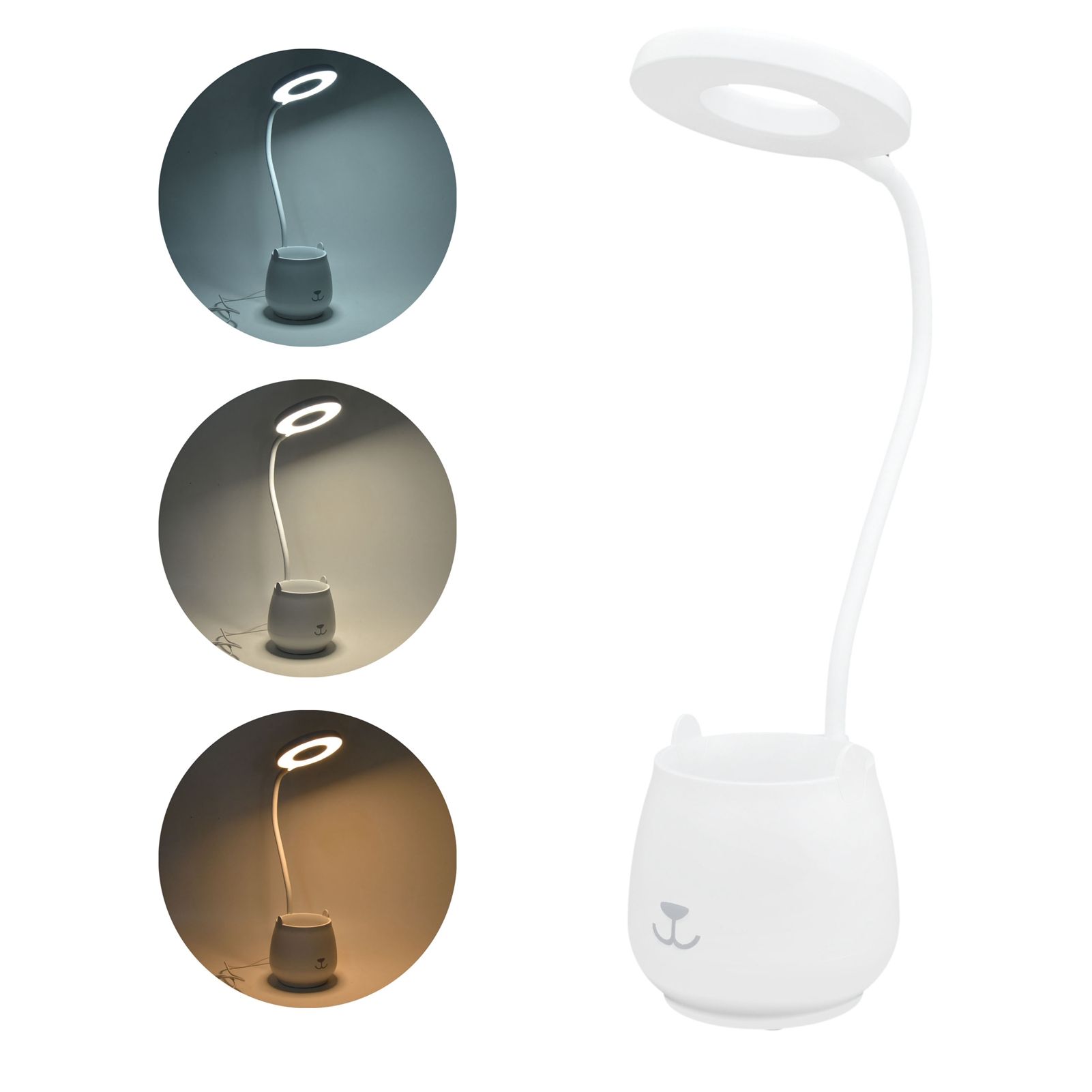 Kids Lamp Rechargeable Eyeshield Folding 3 Adjustable Light Sources USB Power view 10