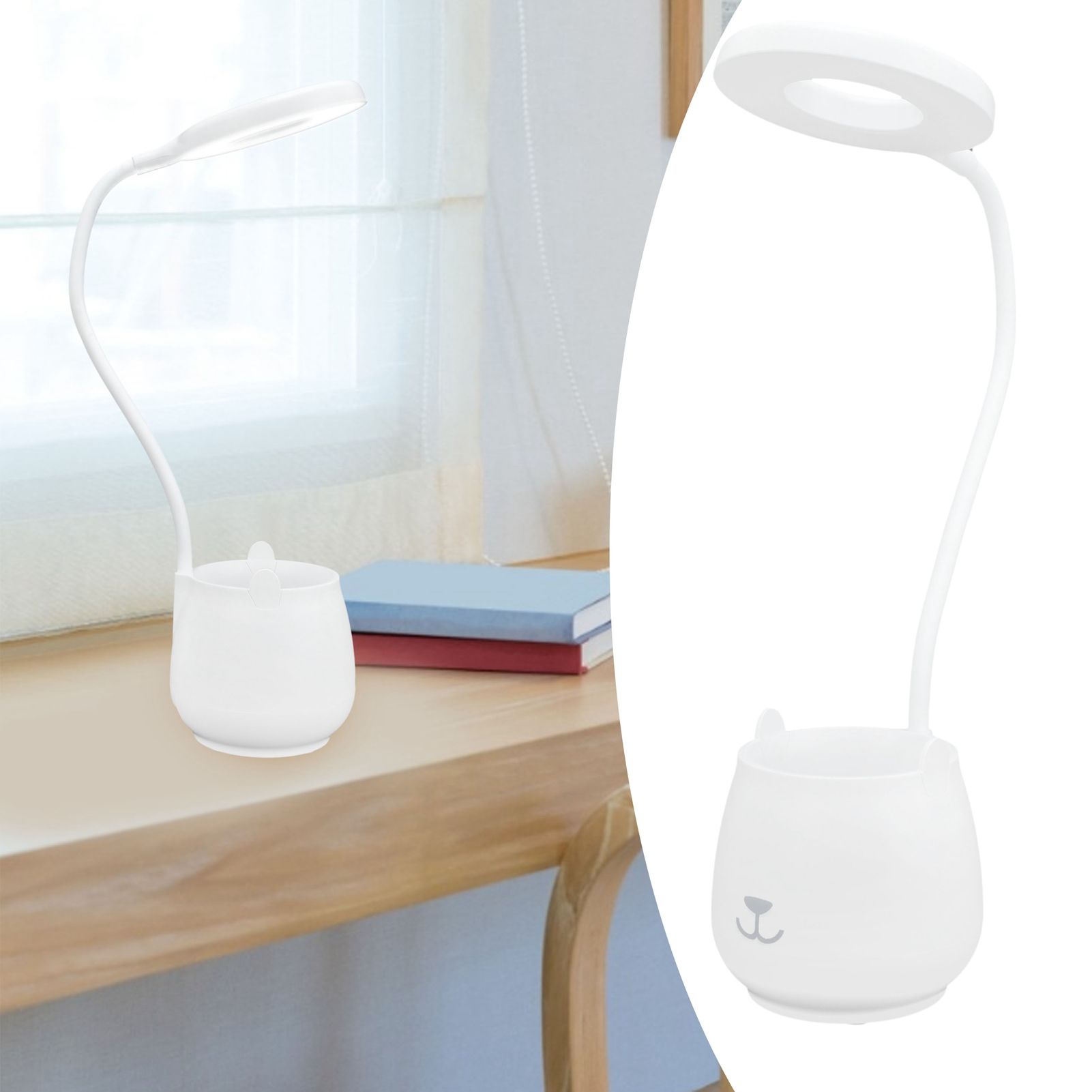 Kids Lamp Rechargeable Eyeshield Folding 3 Adjustable Light Sources USB Power view 12