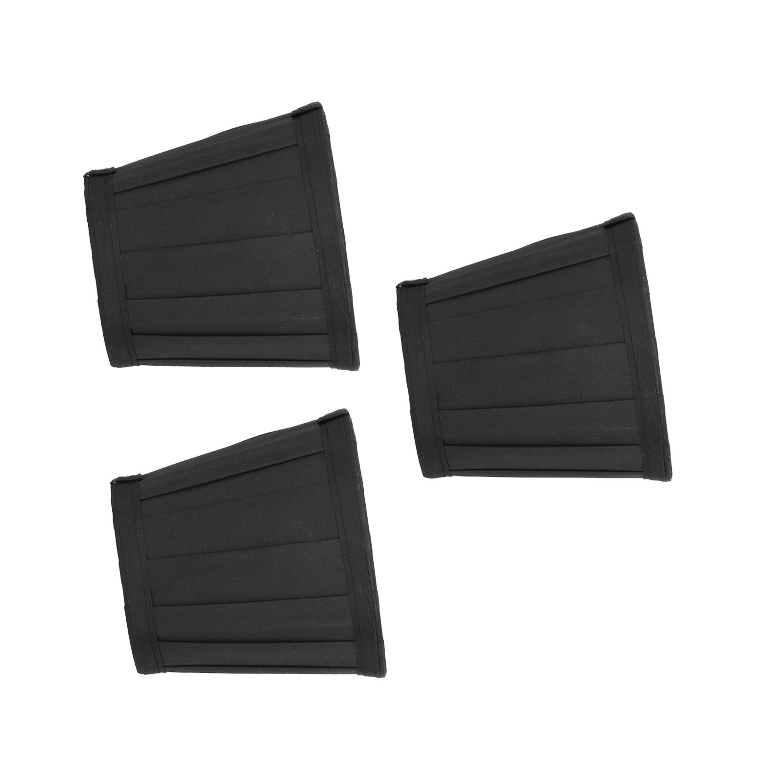 3PCS Cloth Lampshade E14 Clip On Fabric Lamp Cover for Chandelier Wall Lamp view 8
